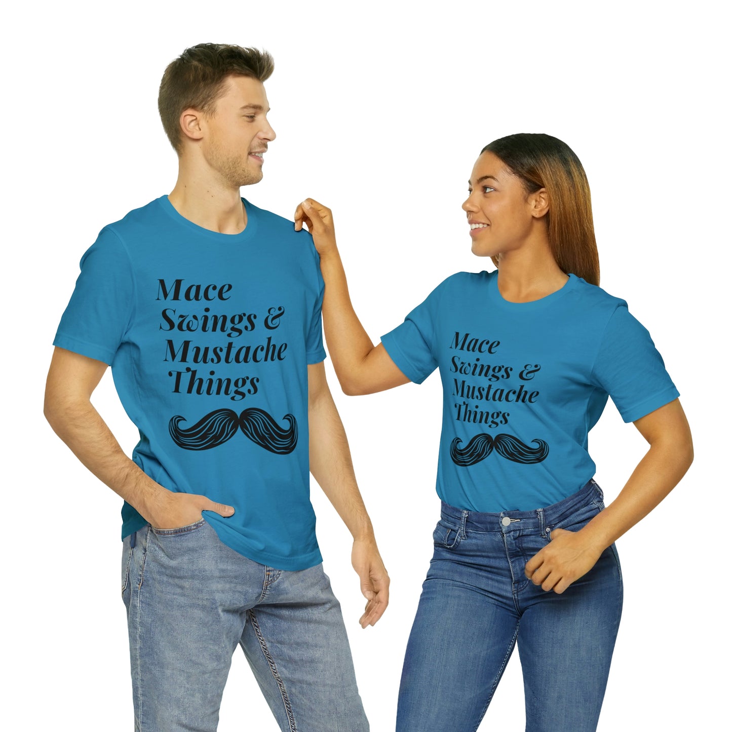 Unisex Maces & Mustaches Tee #2