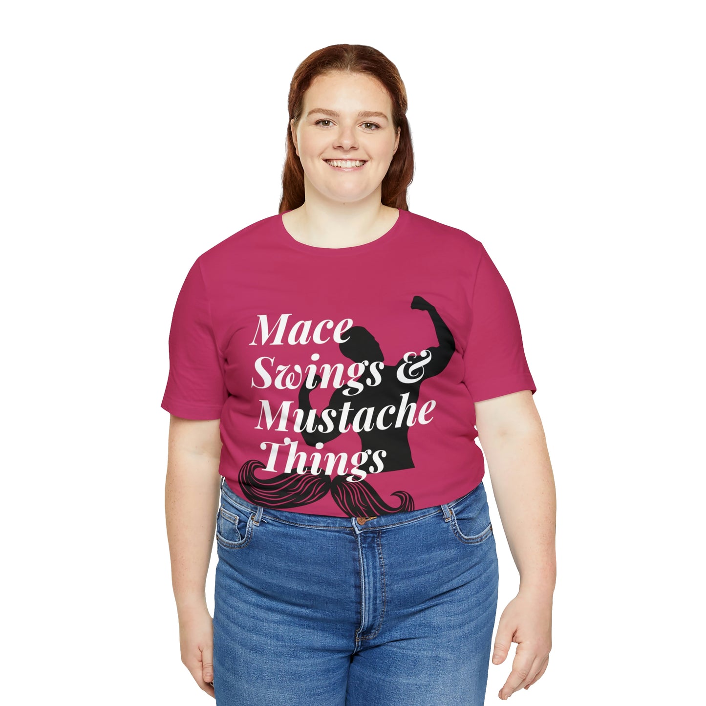 Unisex Maces & Mustaches Tee #1