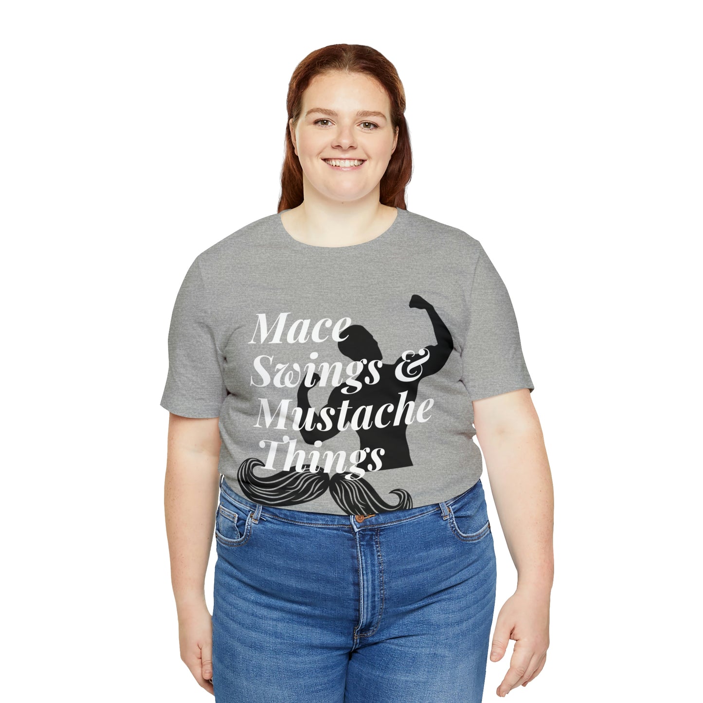 Unisex Maces & Mustaches Tee #1