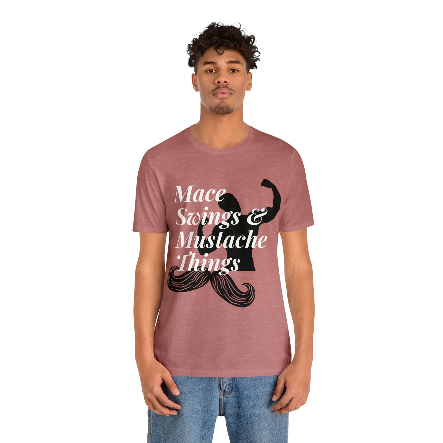Unisex Maces & Mustaches Tee #1