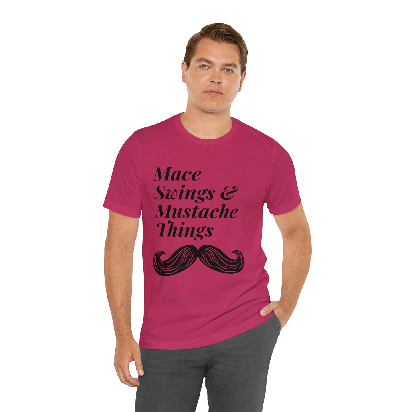 Unisex Maces & Mustaches Tee #2
