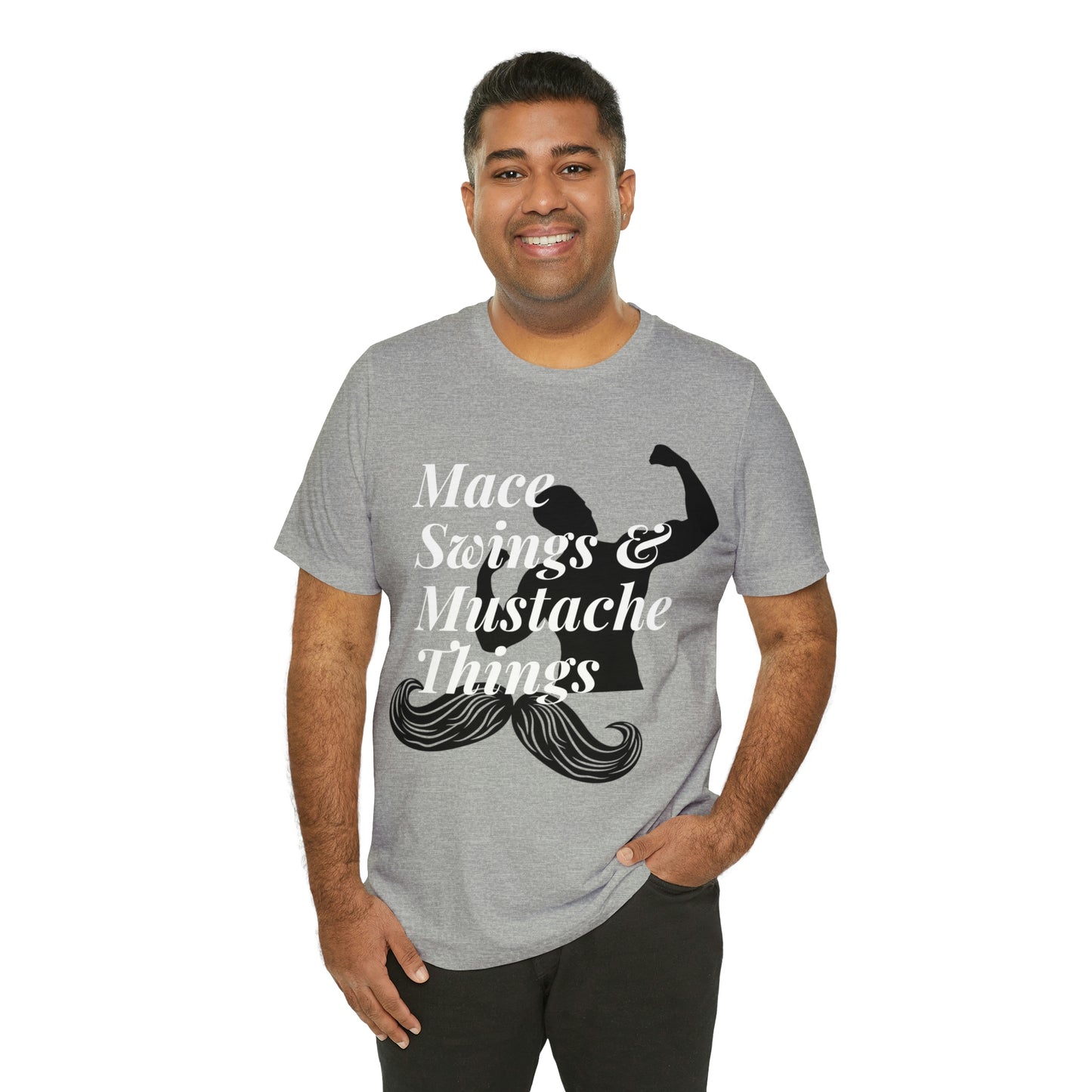 Unisex Maces & Mustaches Tee #1