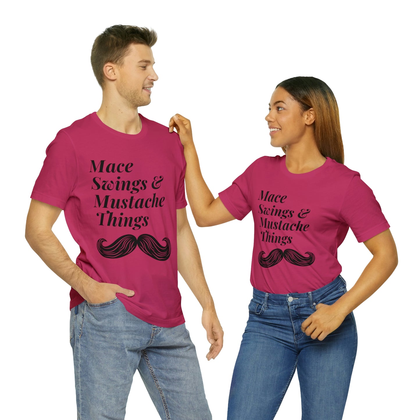 Unisex Maces & Mustaches Tee #2