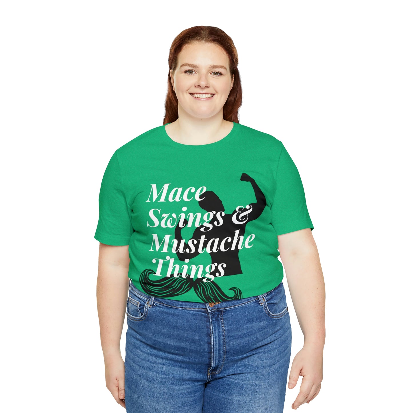 Unisex Maces & Mustaches Tee #1
