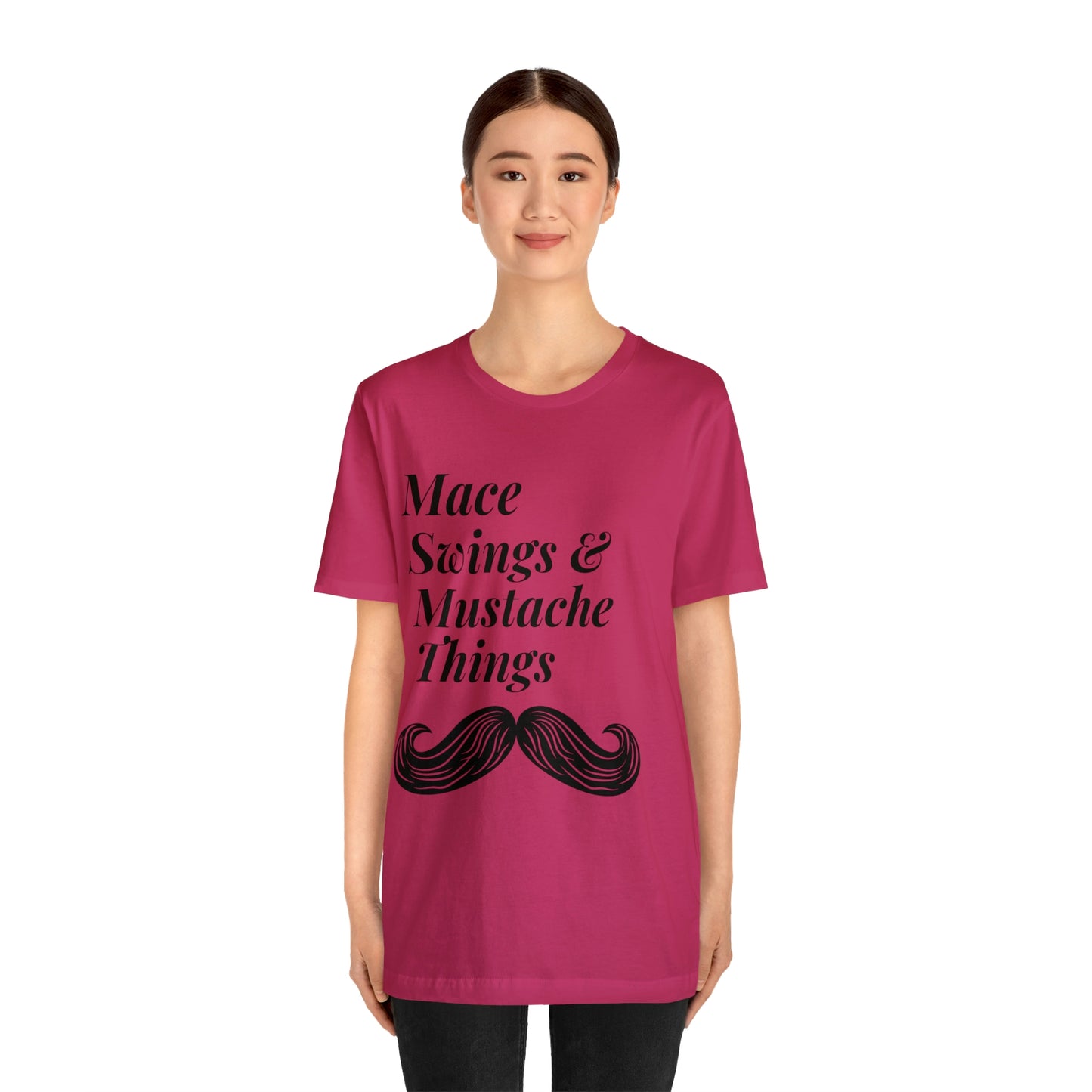 Unisex Maces & Mustaches Tee #2