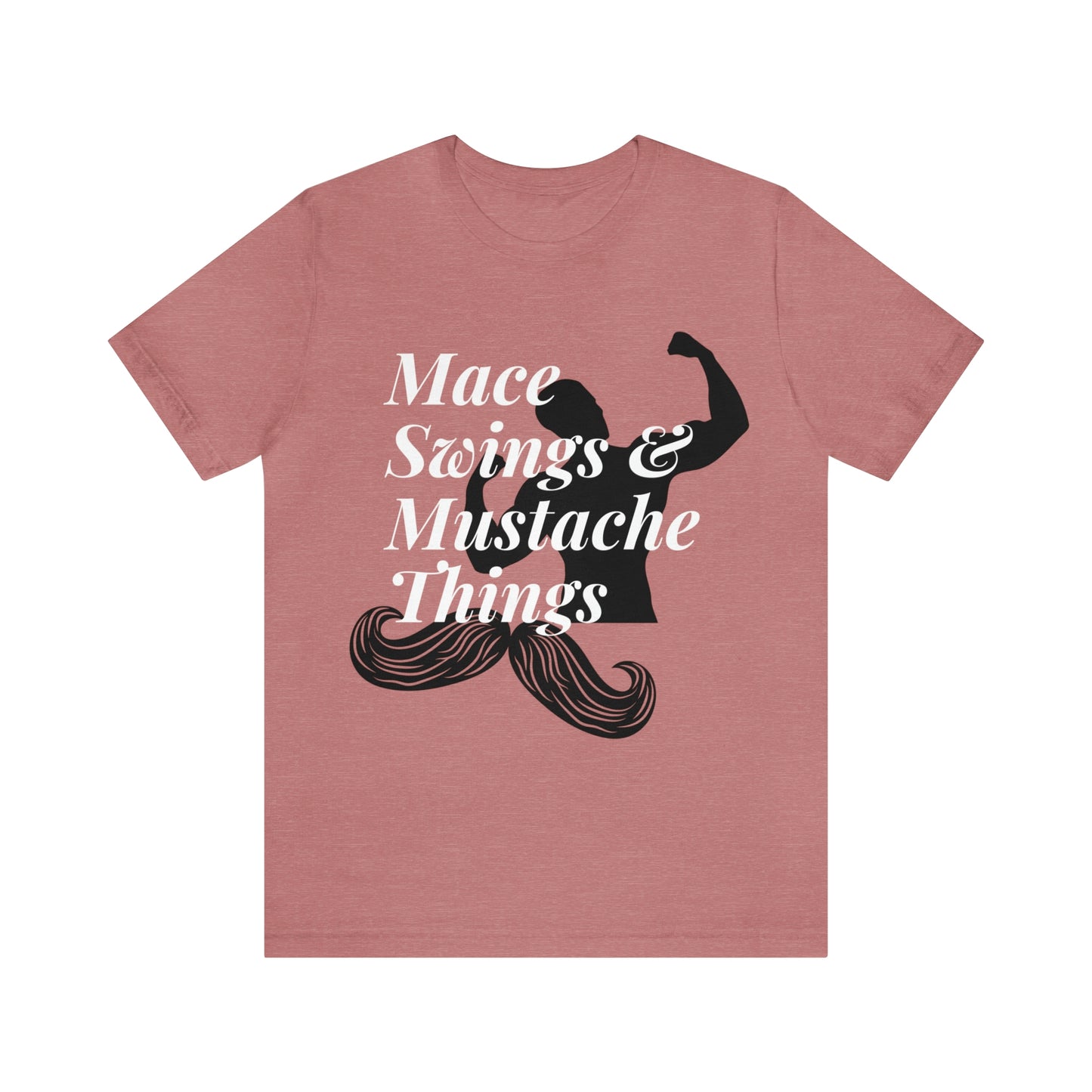 Unisex Maces & Mustaches Tee #1