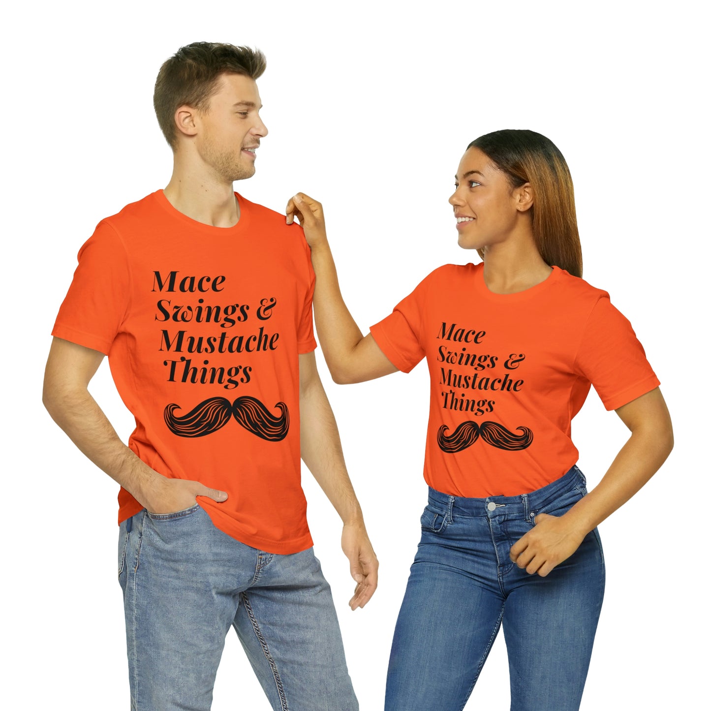 Unisex Maces & Mustaches Tee #2