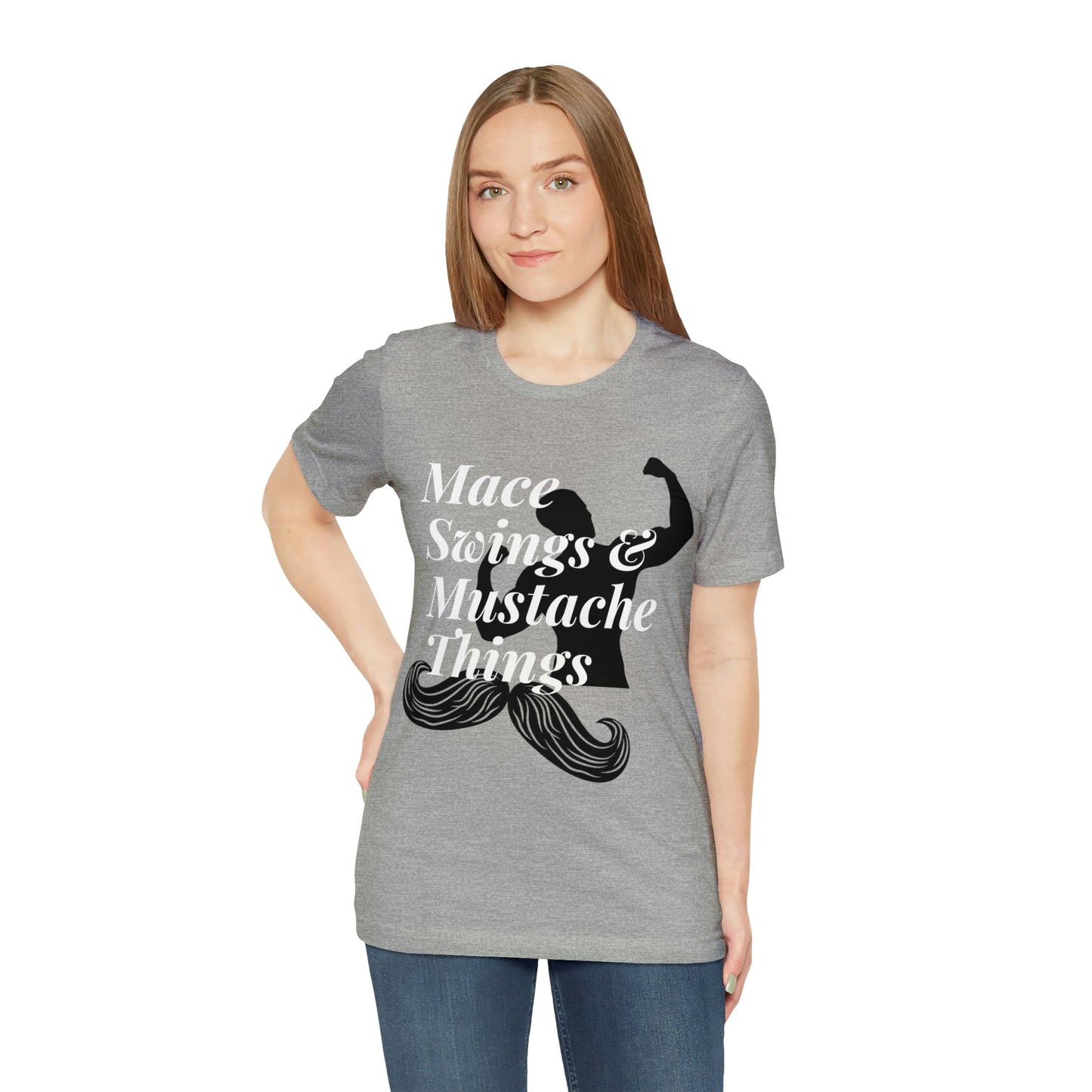 Unisex Maces & Mustaches Tee #1