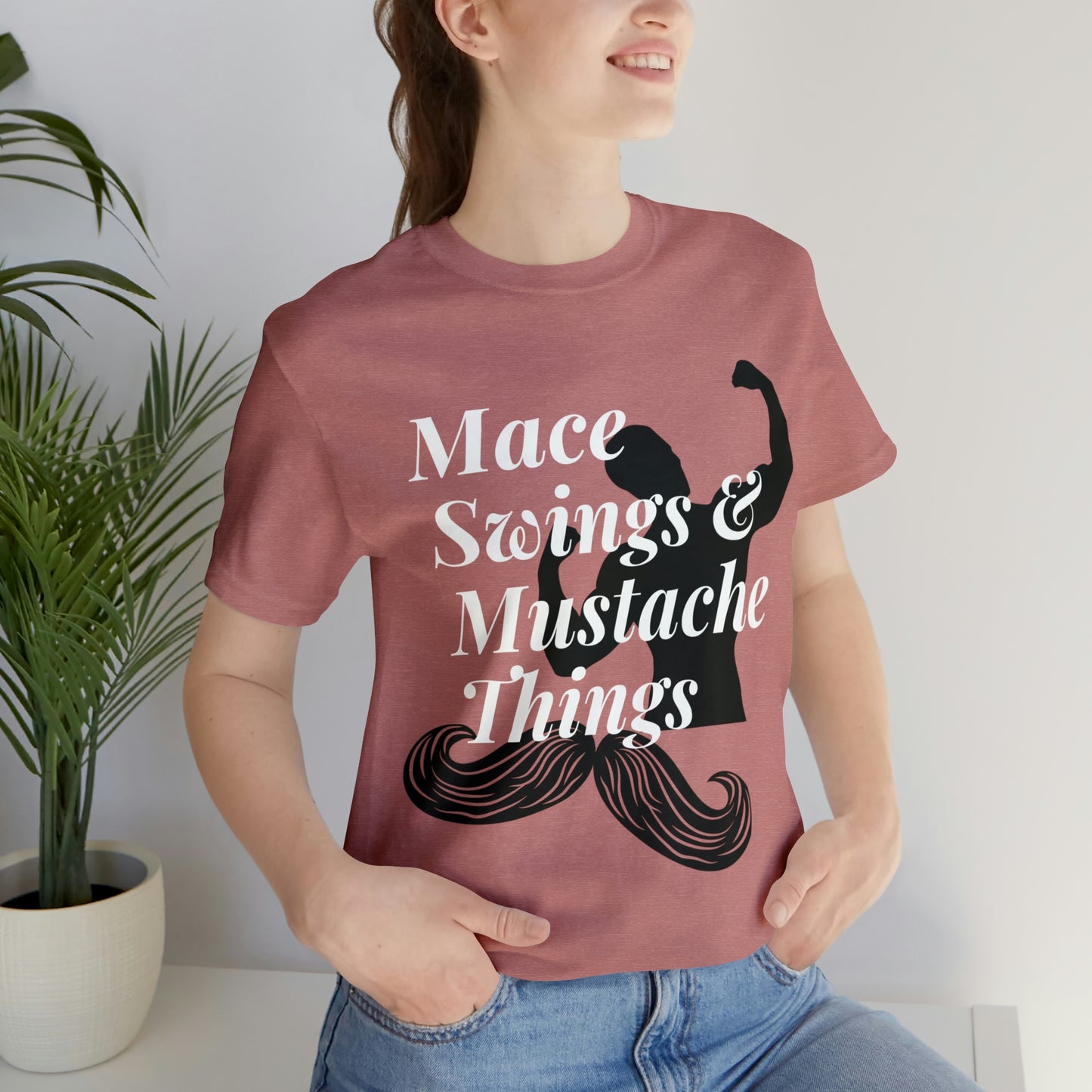 Unisex Maces & Mustaches Tee #1