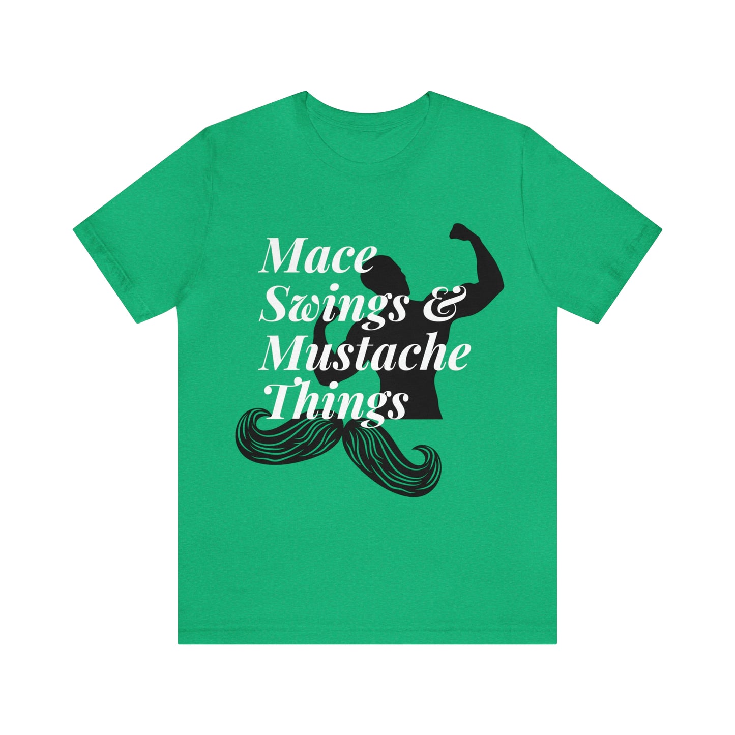 Unisex Maces & Mustaches Tee #1