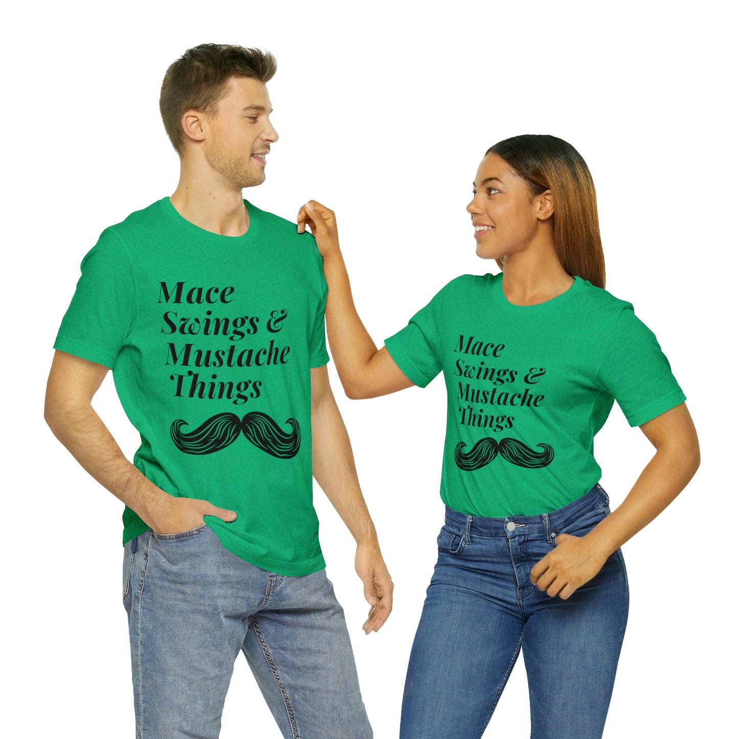 Unisex Maces & Mustaches Tee #2