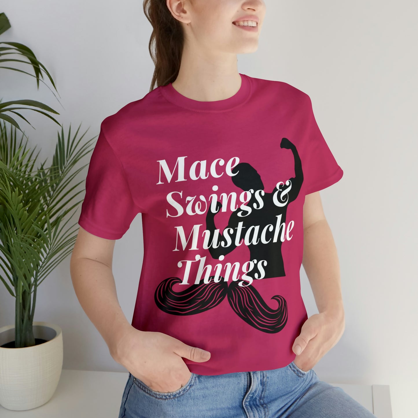 Unisex Maces & Mustaches Tee #1