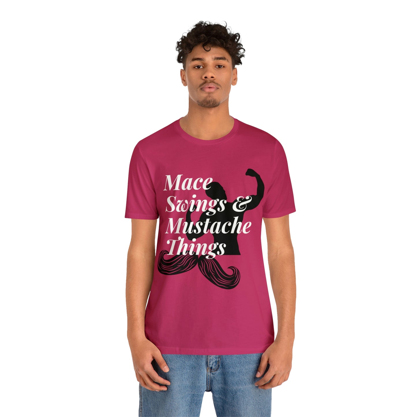 Unisex Maces & Mustaches Tee #1
