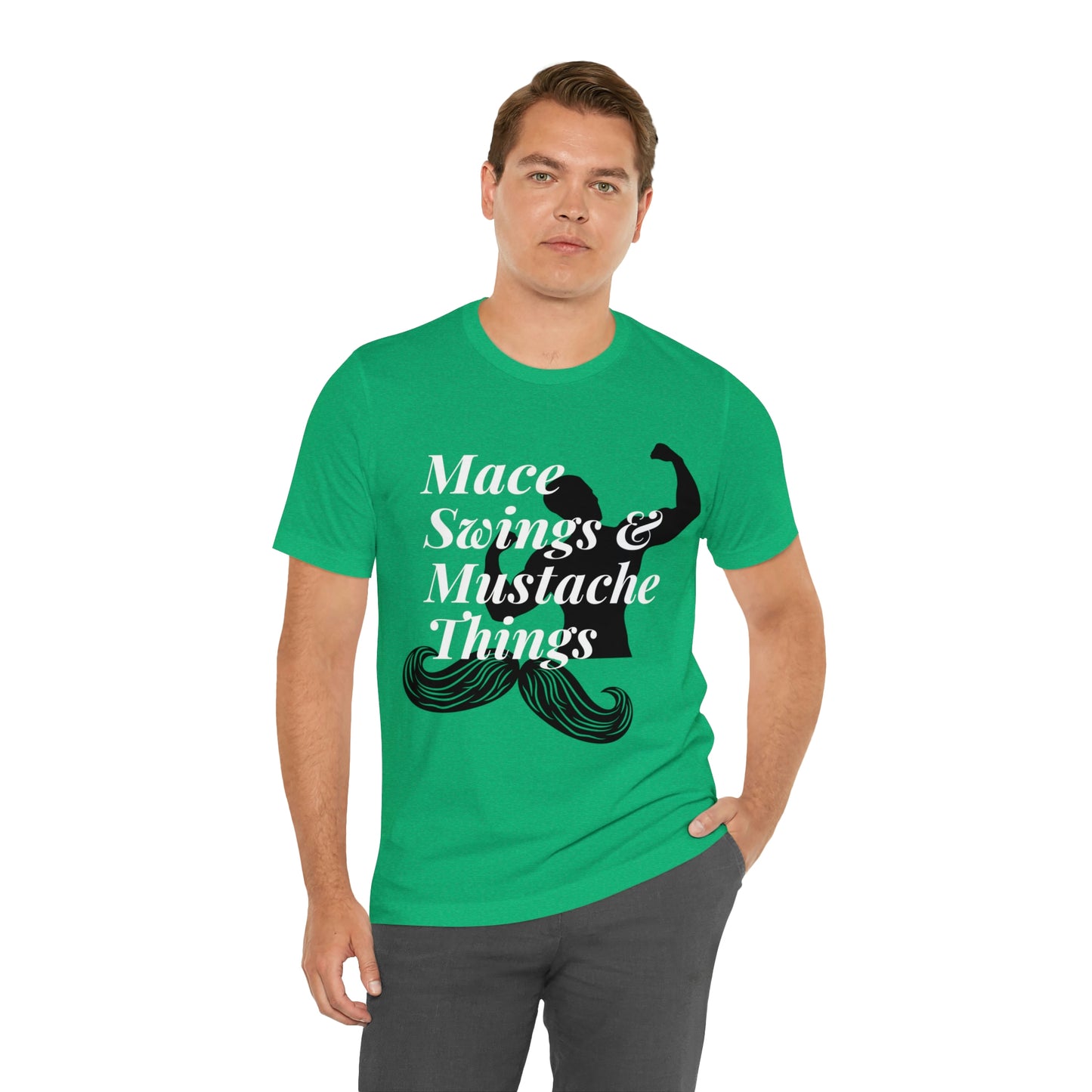 Unisex Maces & Mustaches Tee #1