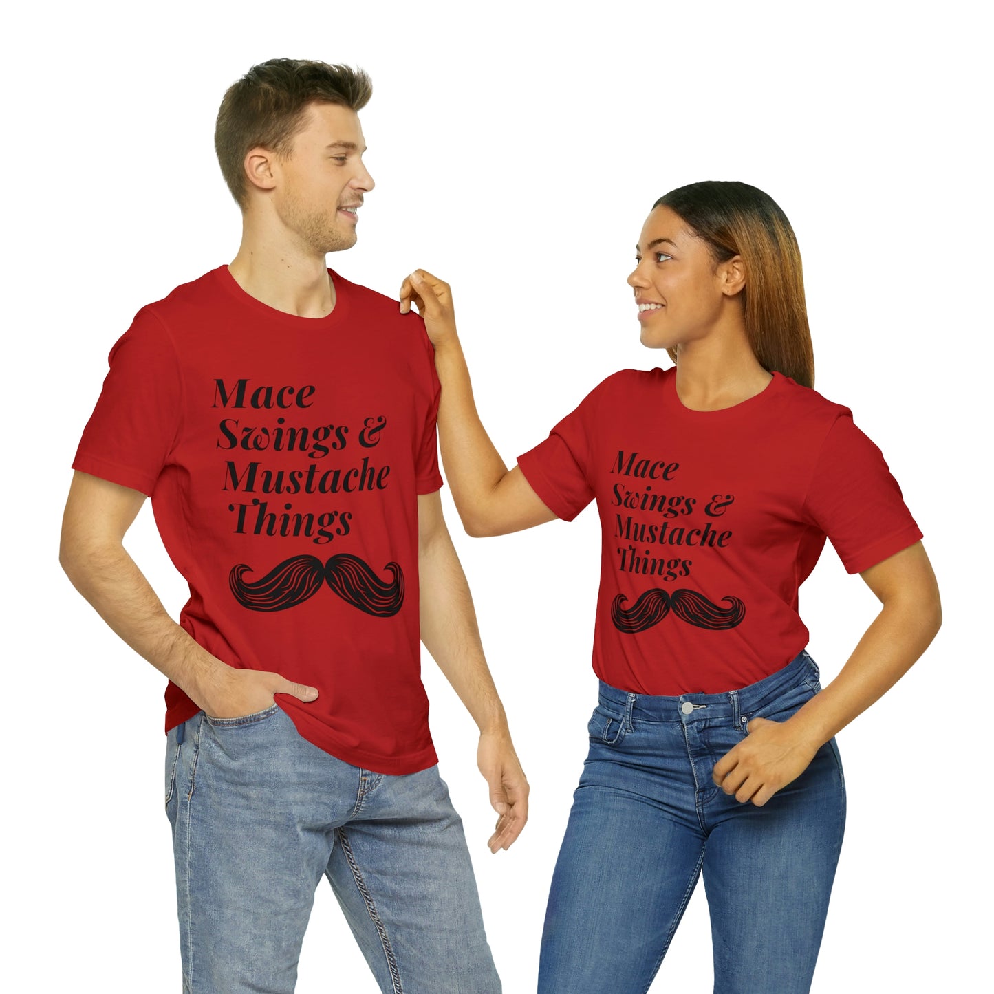 Unisex Maces & Mustaches Tee #2