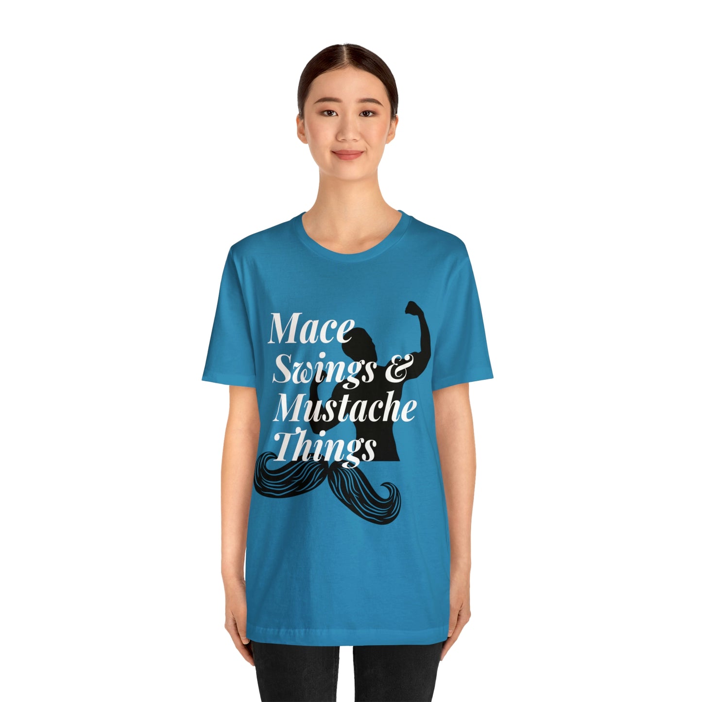 Unisex Maces & Mustaches Tee #1