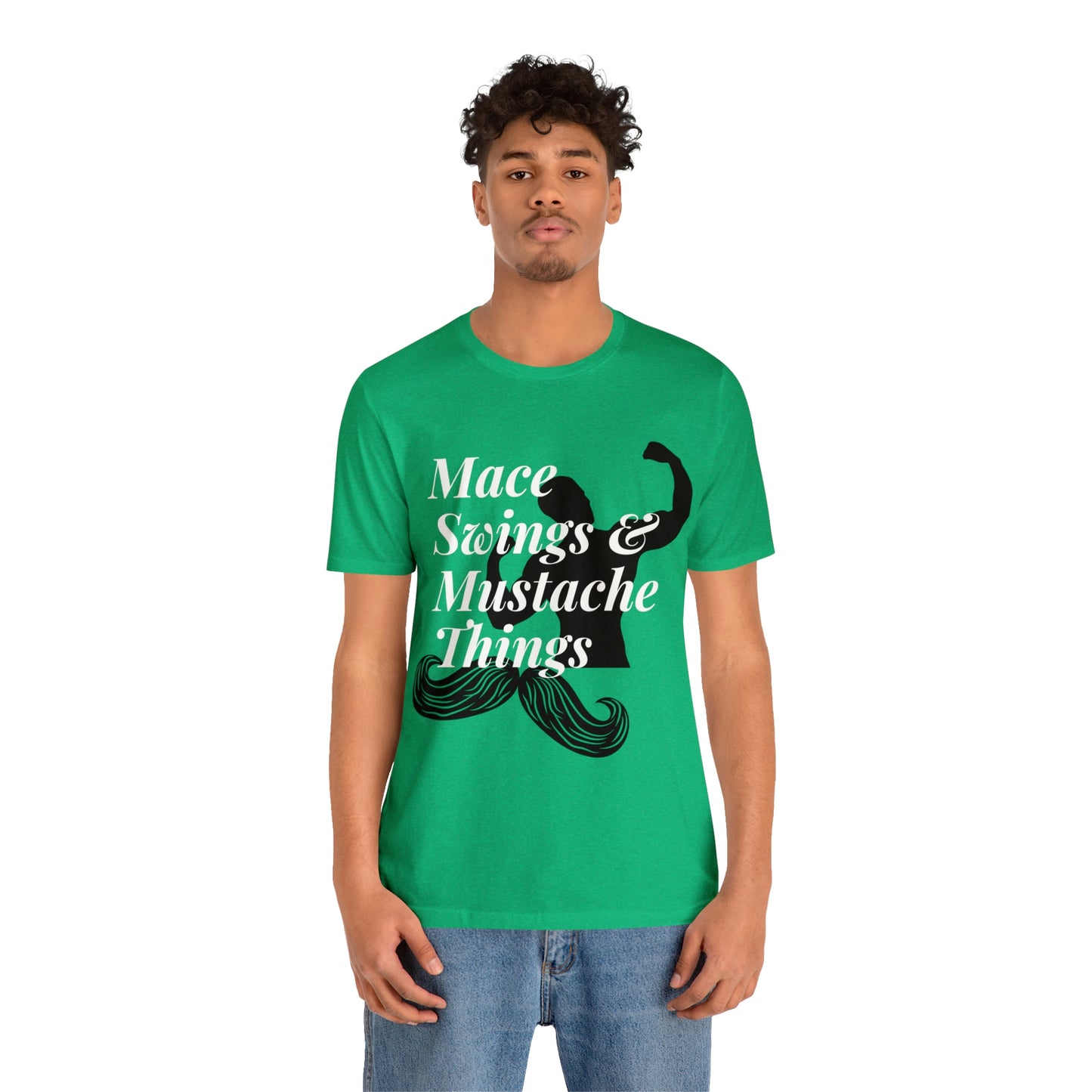 Unisex Maces & Mustaches Tee #1