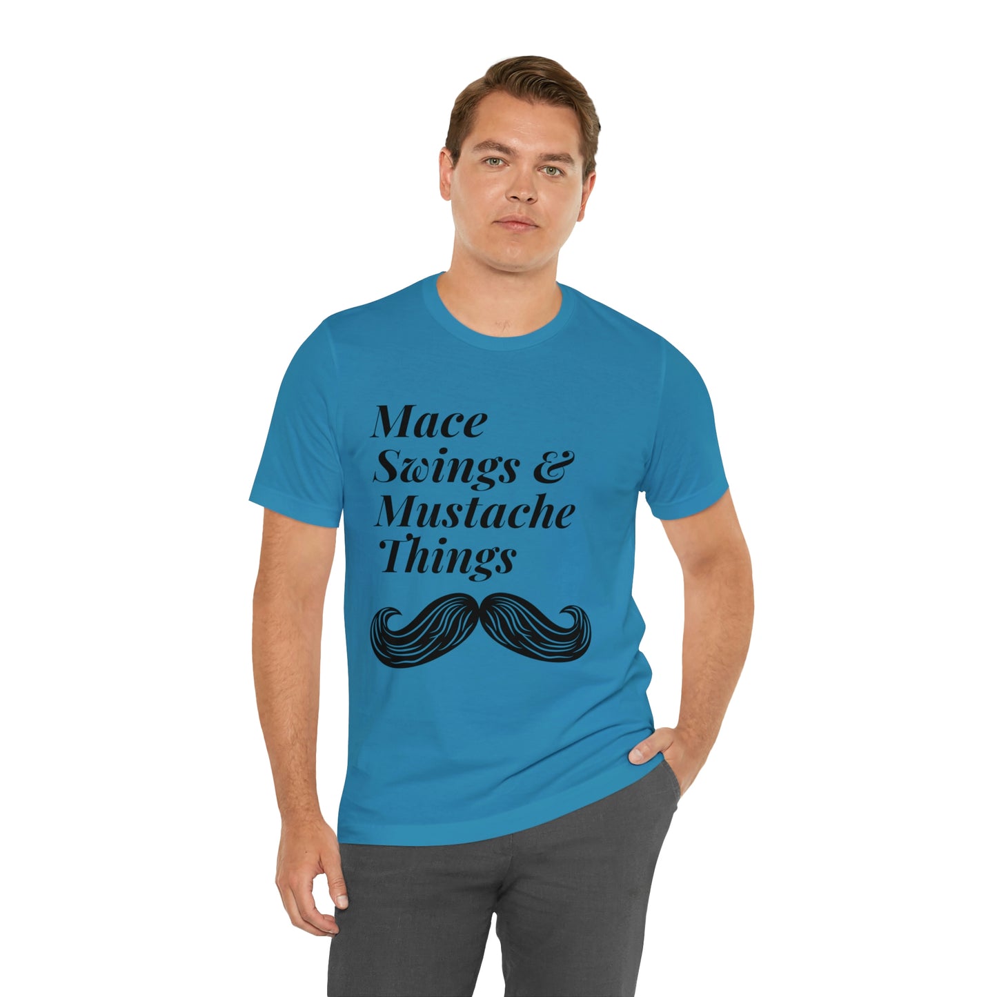 Unisex Maces & Mustaches Tee #2