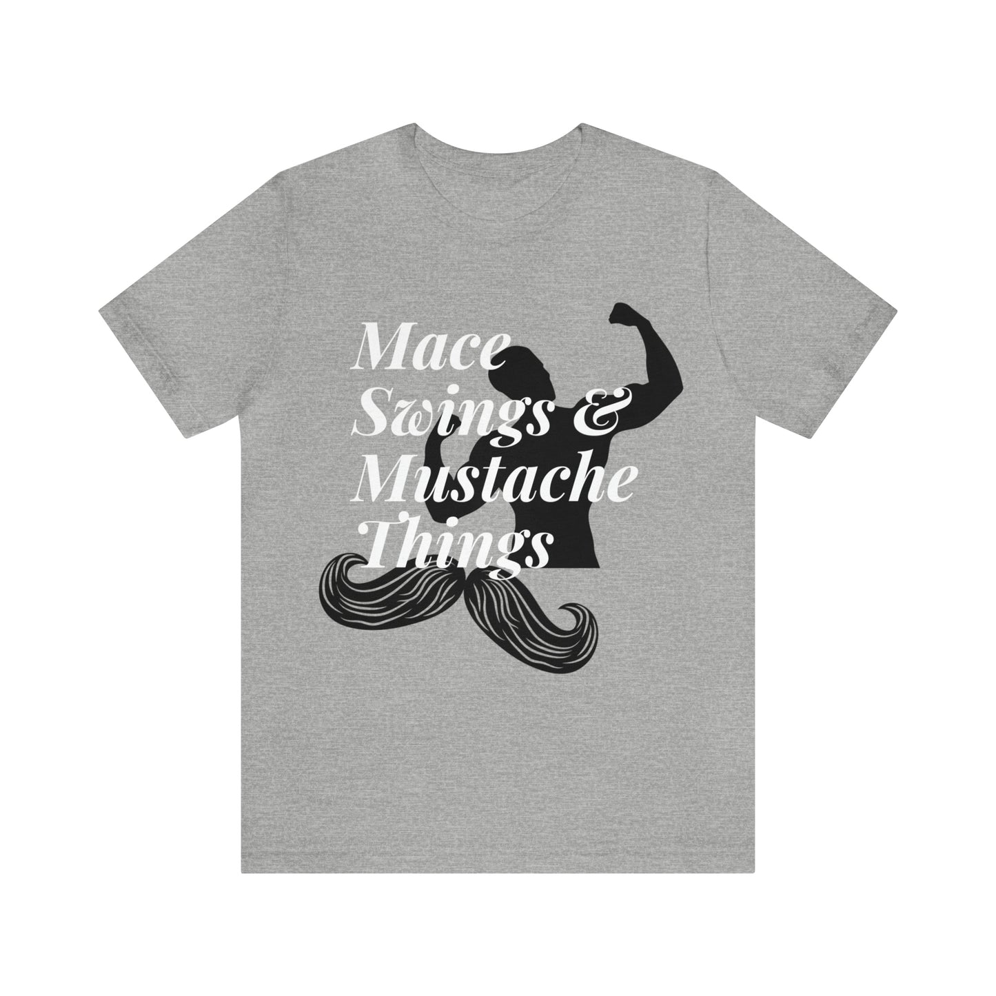 Unisex Maces & Mustaches Tee #1