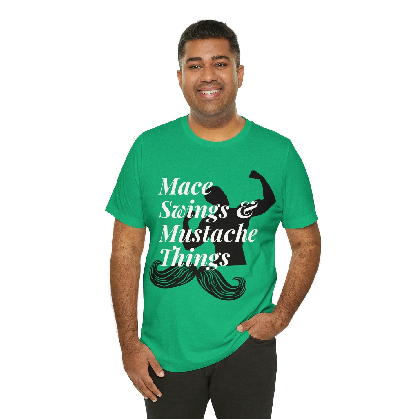 Unisex Maces & Mustaches Tee #1