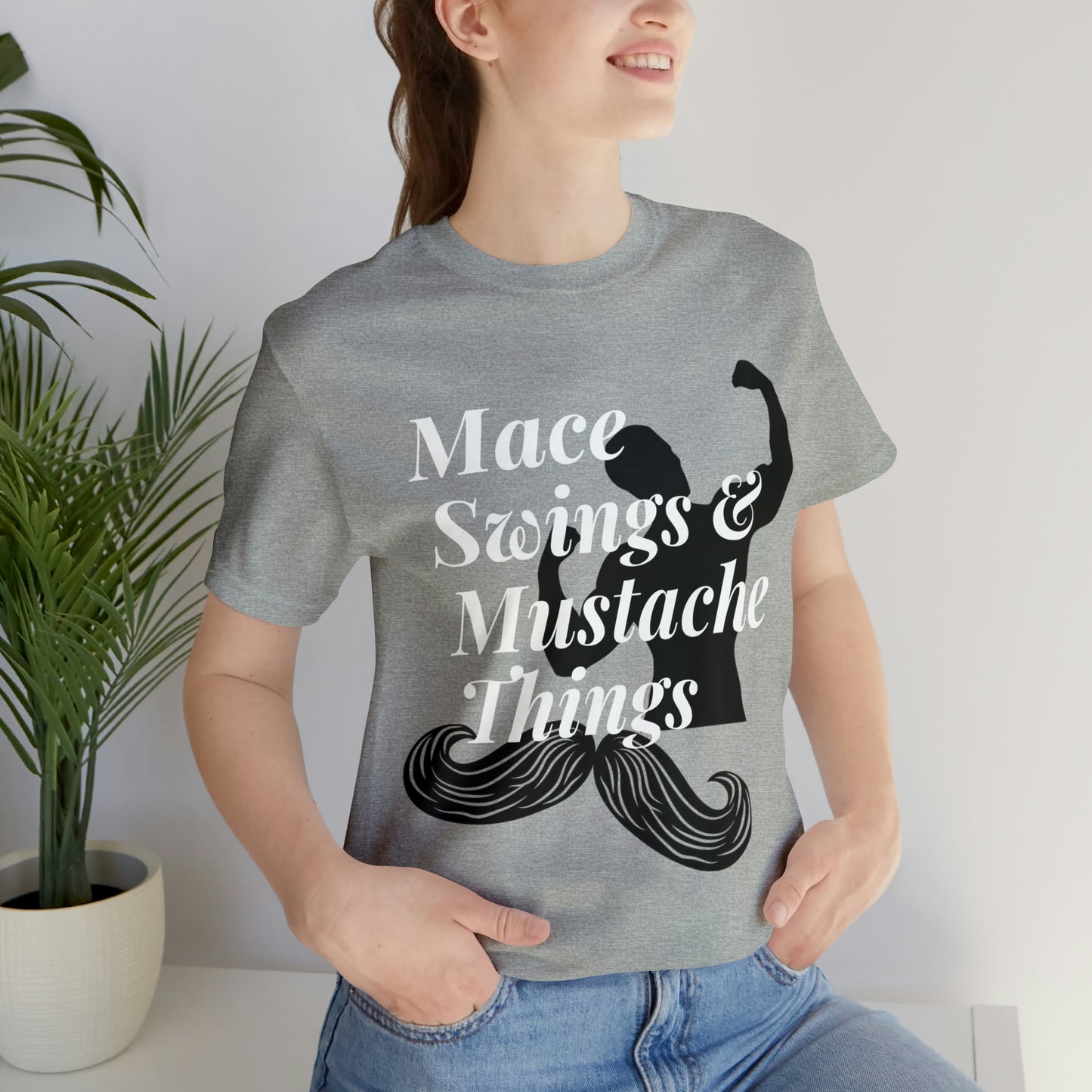 Unisex Maces & Mustaches Tee #1