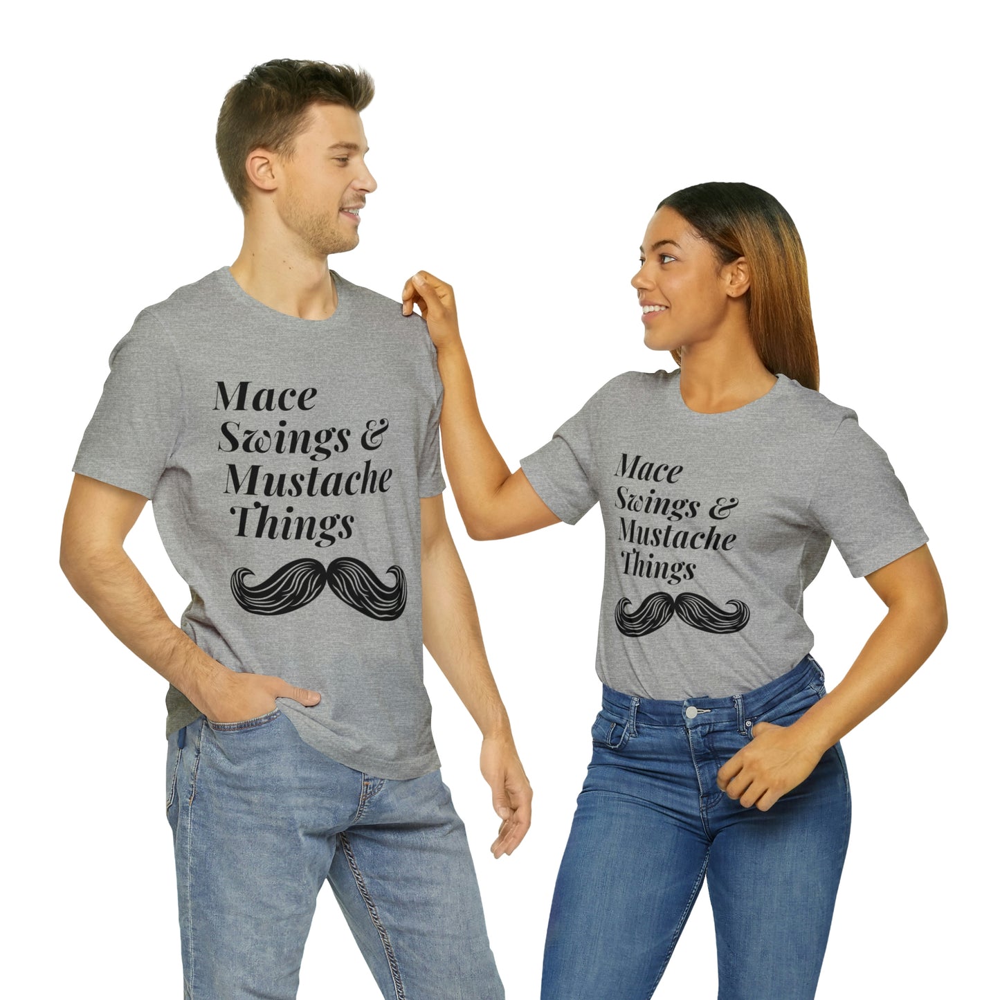 Unisex Maces & Mustaches Tee #2