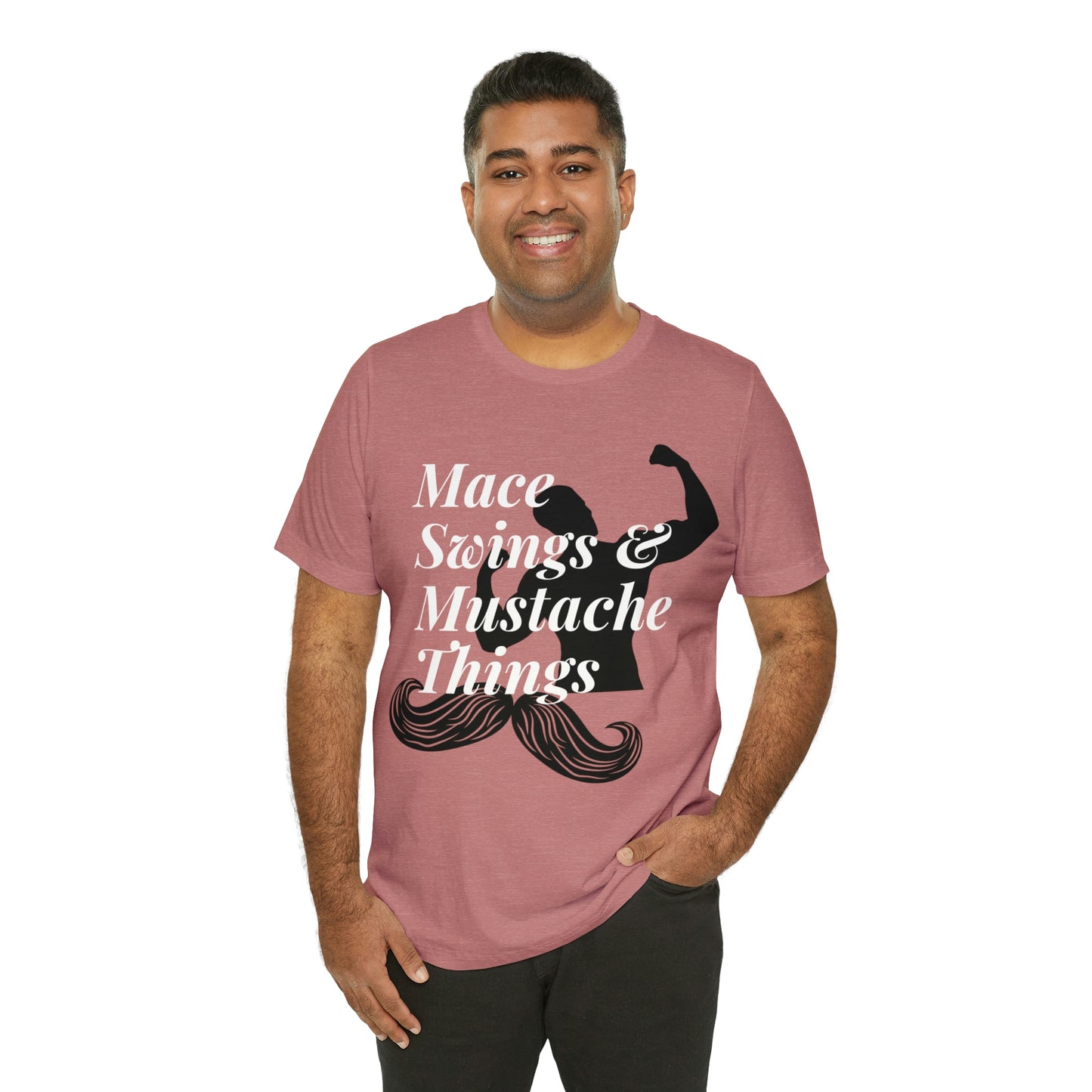Unisex Maces & Mustaches Tee #1