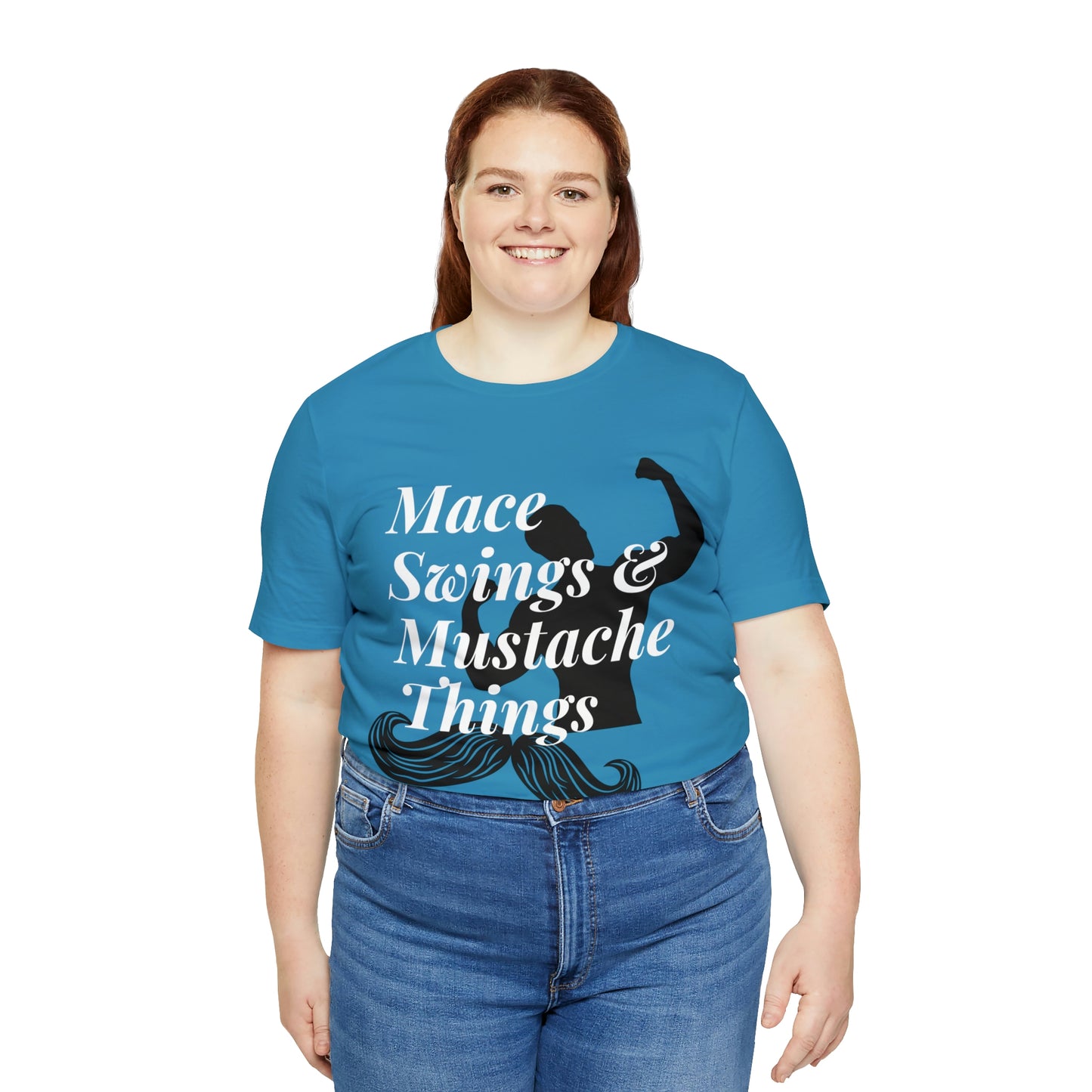 Unisex Maces & Mustaches Tee #1