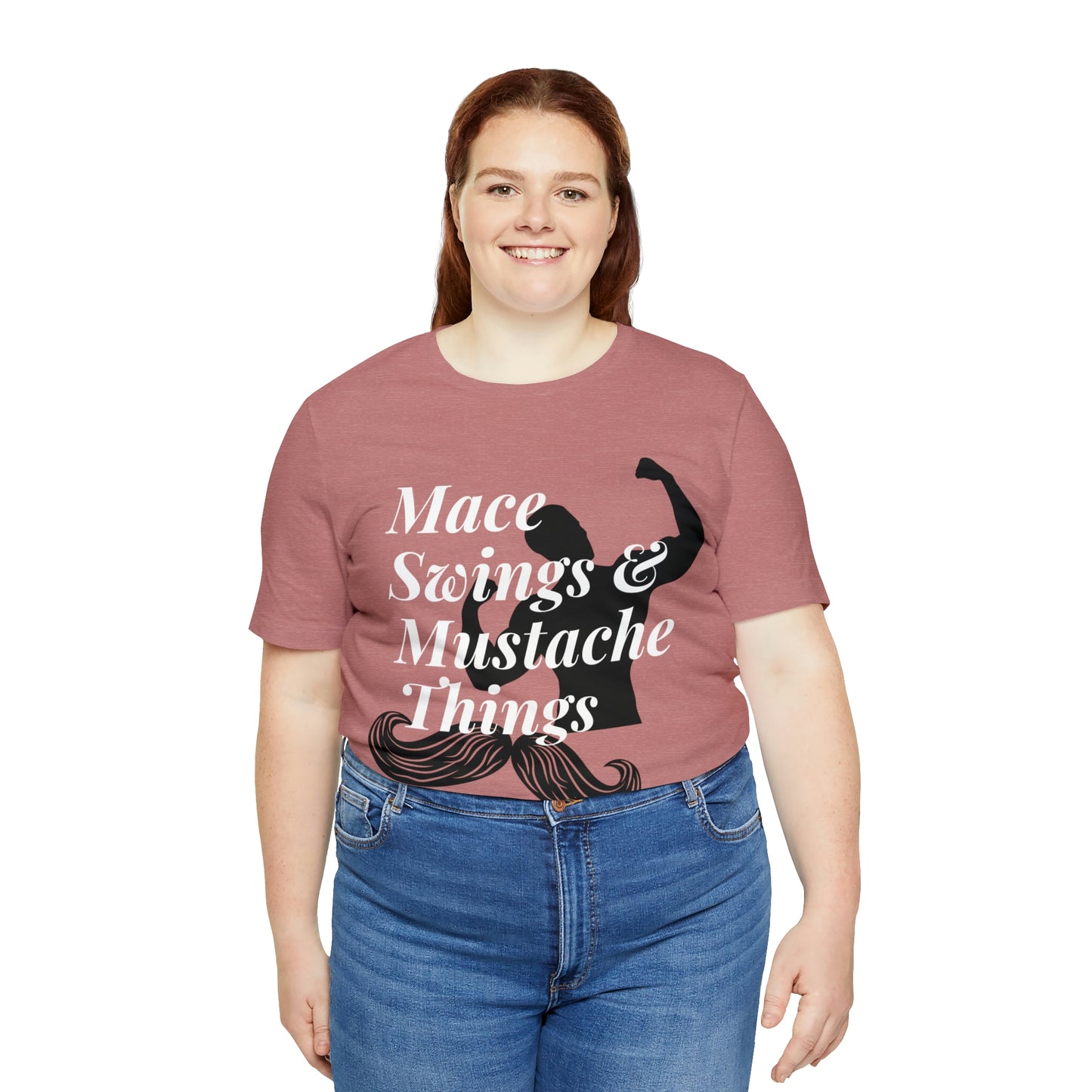 Unisex Maces & Mustaches Tee #1