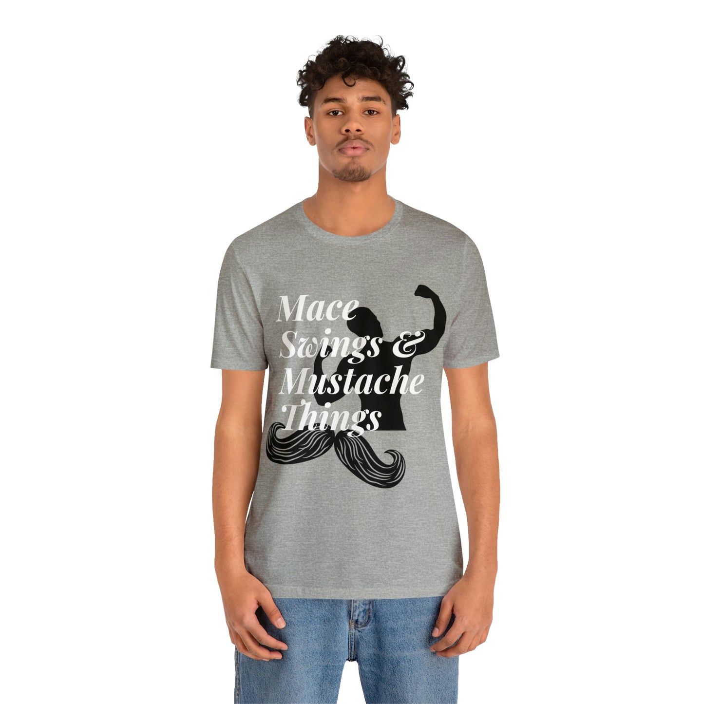 Unisex Maces & Mustaches Tee #1