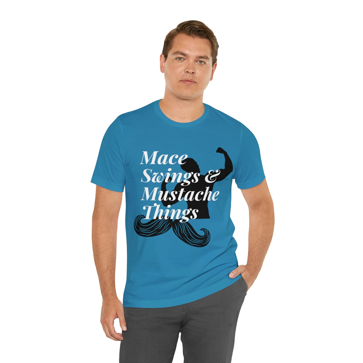 Unisex Maces & Mustaches Tee #1