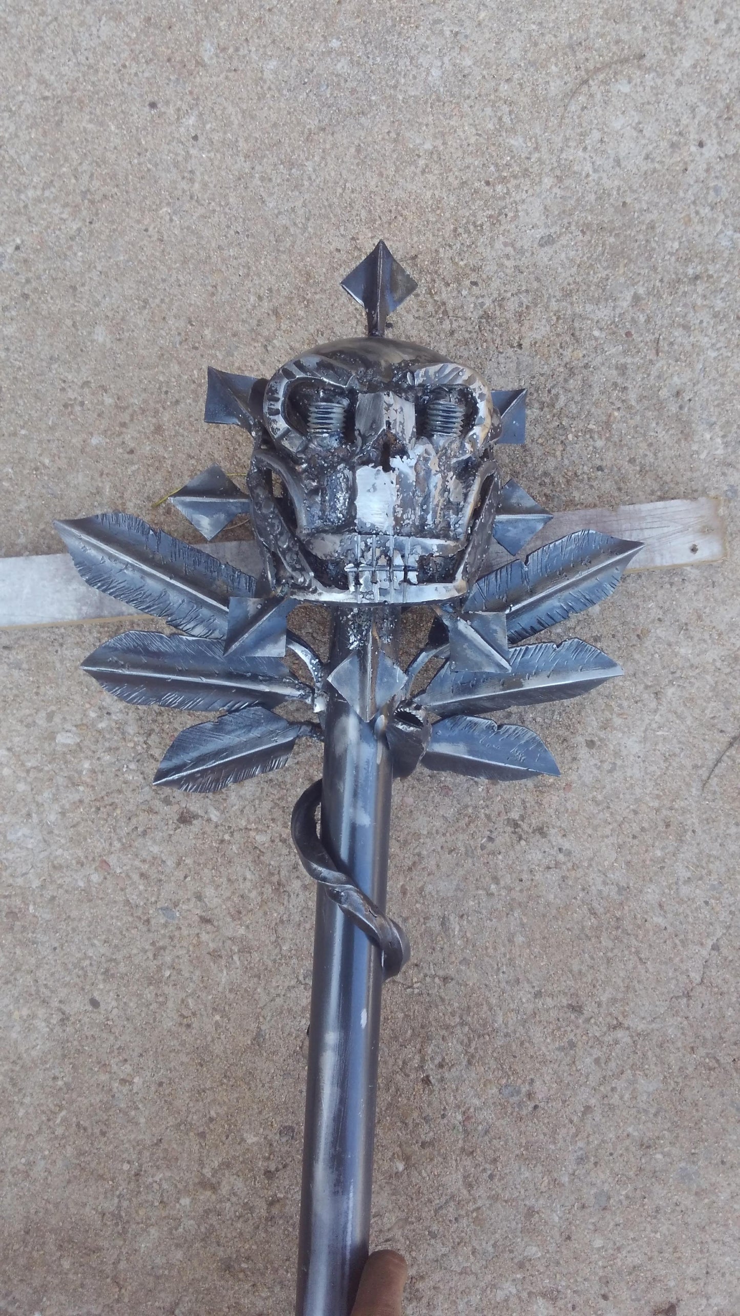 Winged Skull Mace