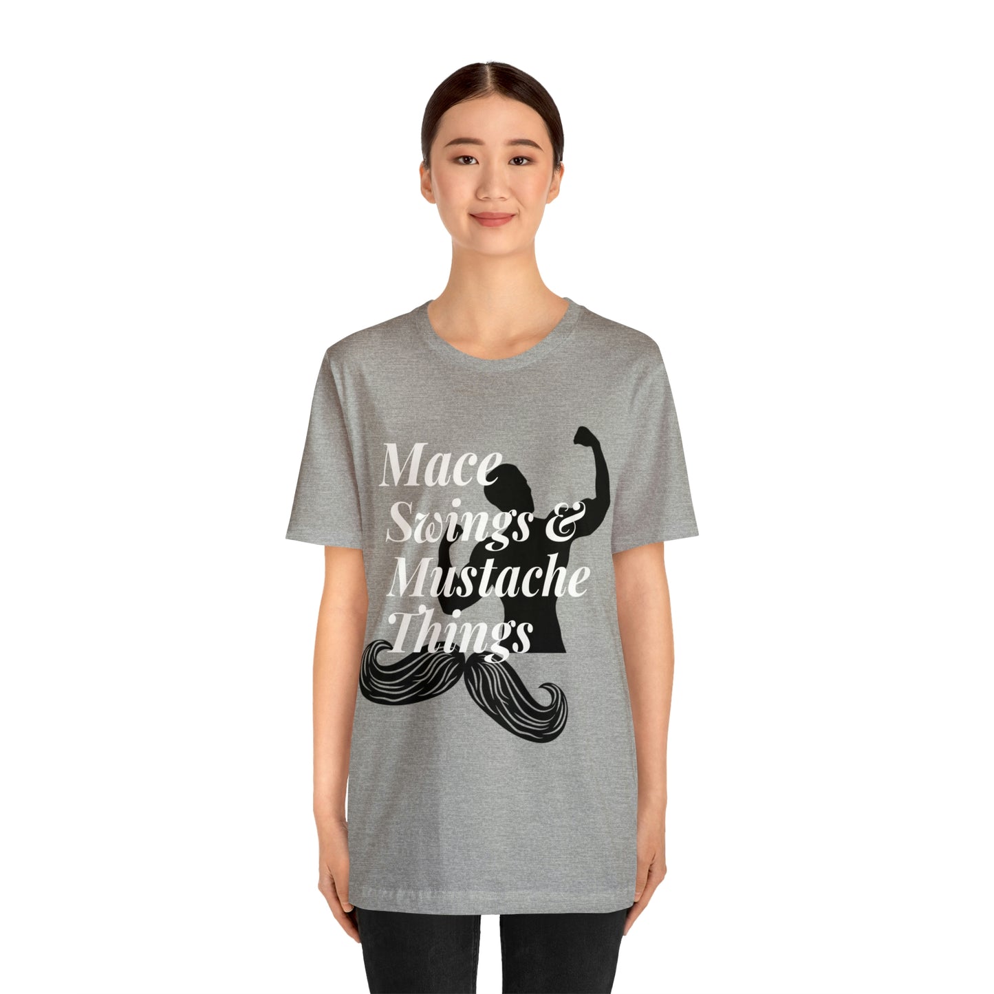 Unisex Maces & Mustaches Tee #1