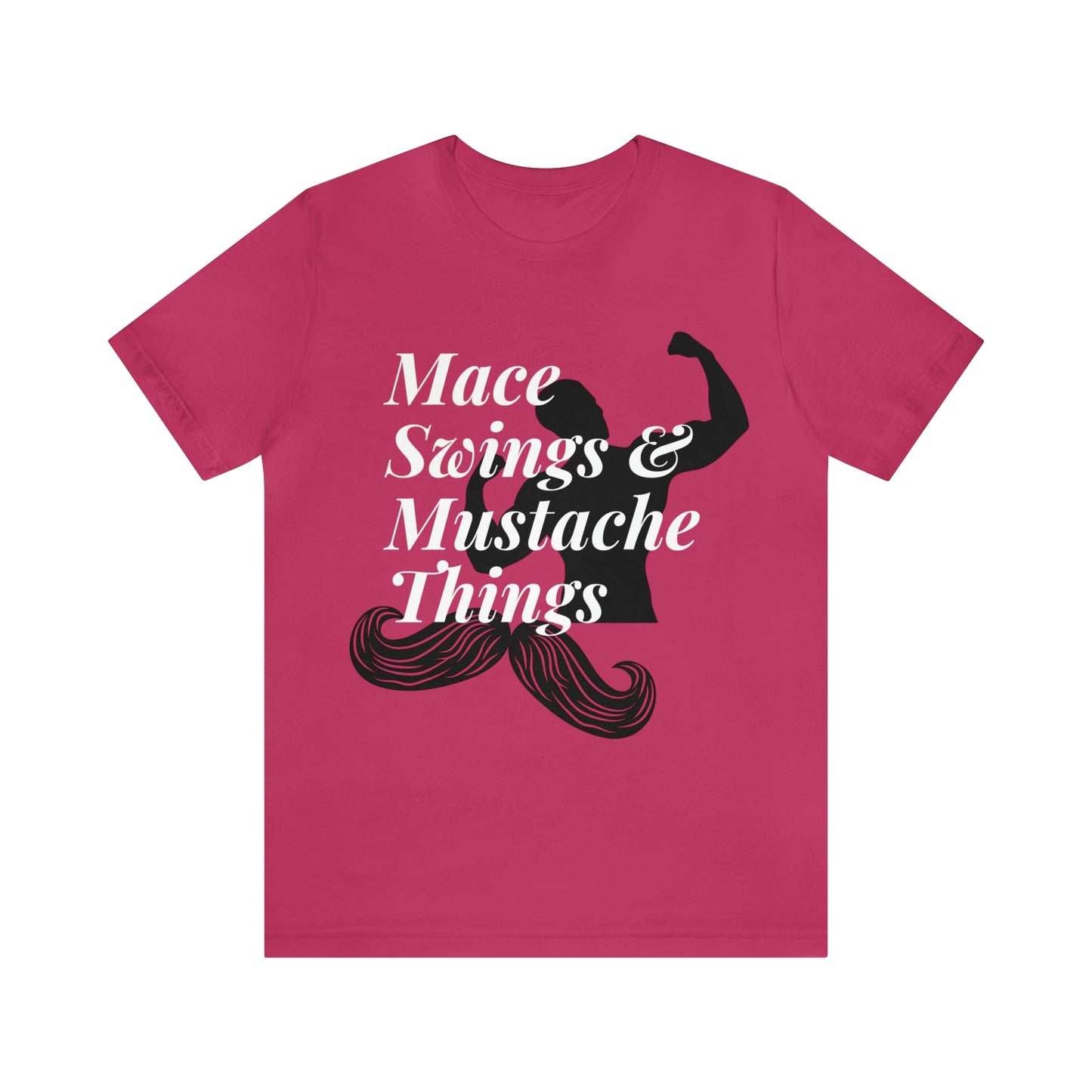Unisex Maces & Mustaches Tee #1
