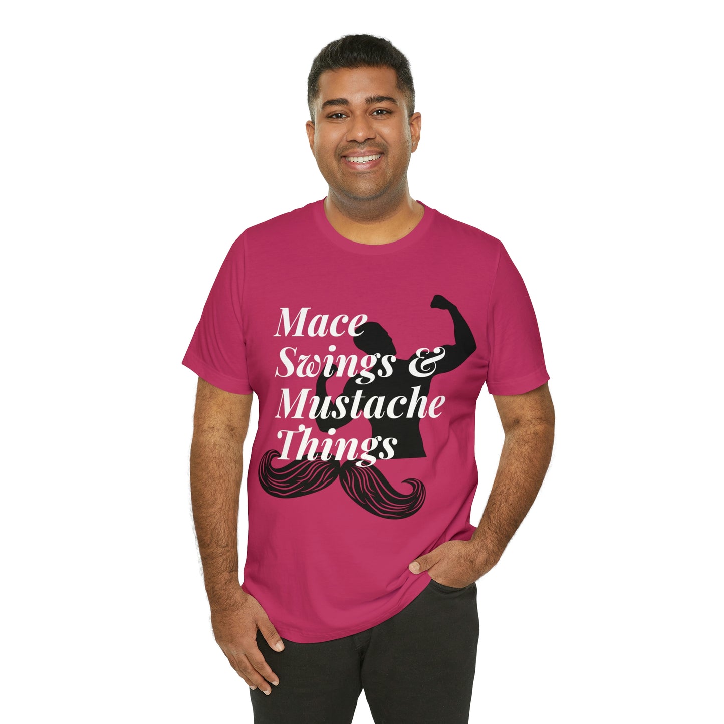 Unisex Maces & Mustaches Tee #1