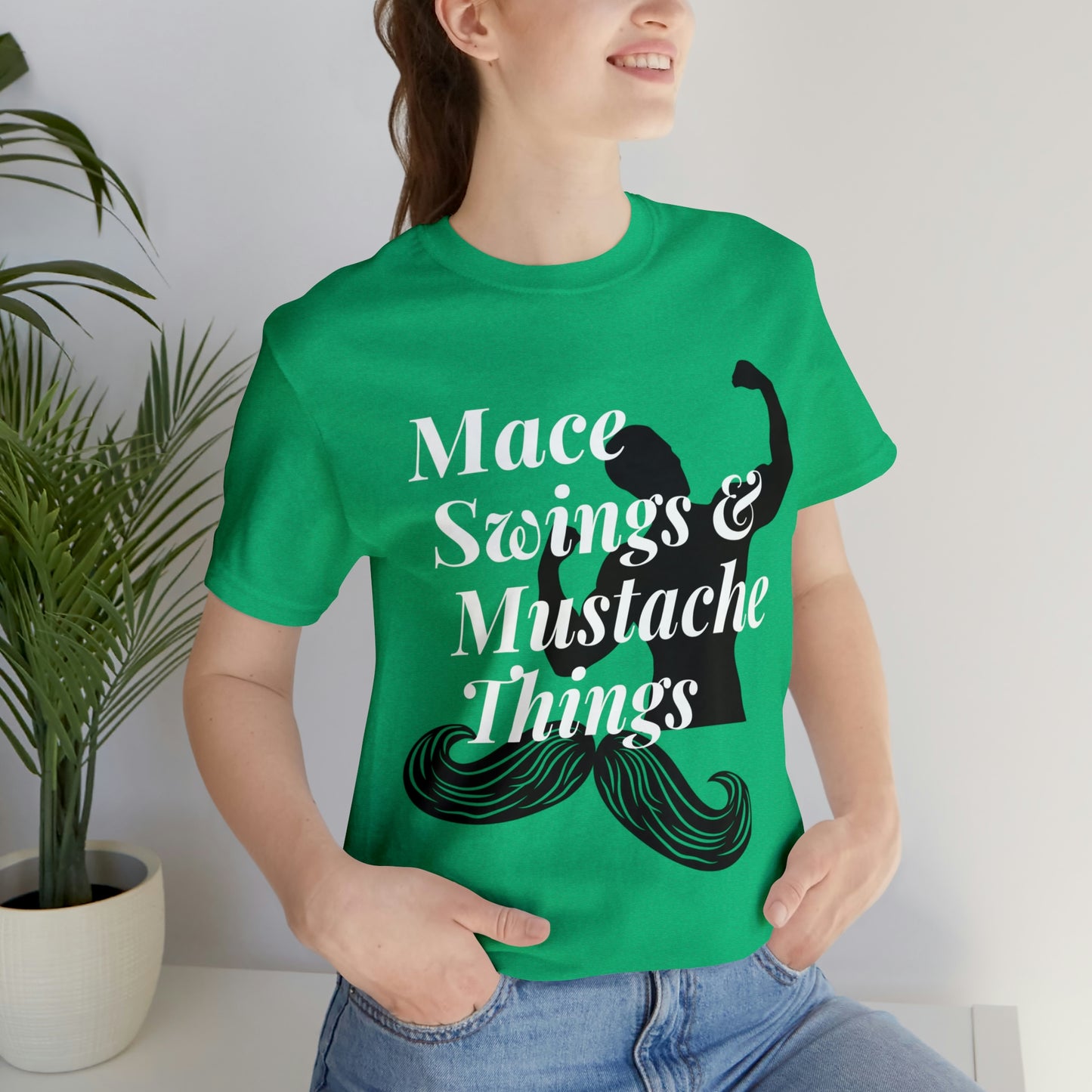 Unisex Maces & Mustaches Tee #1