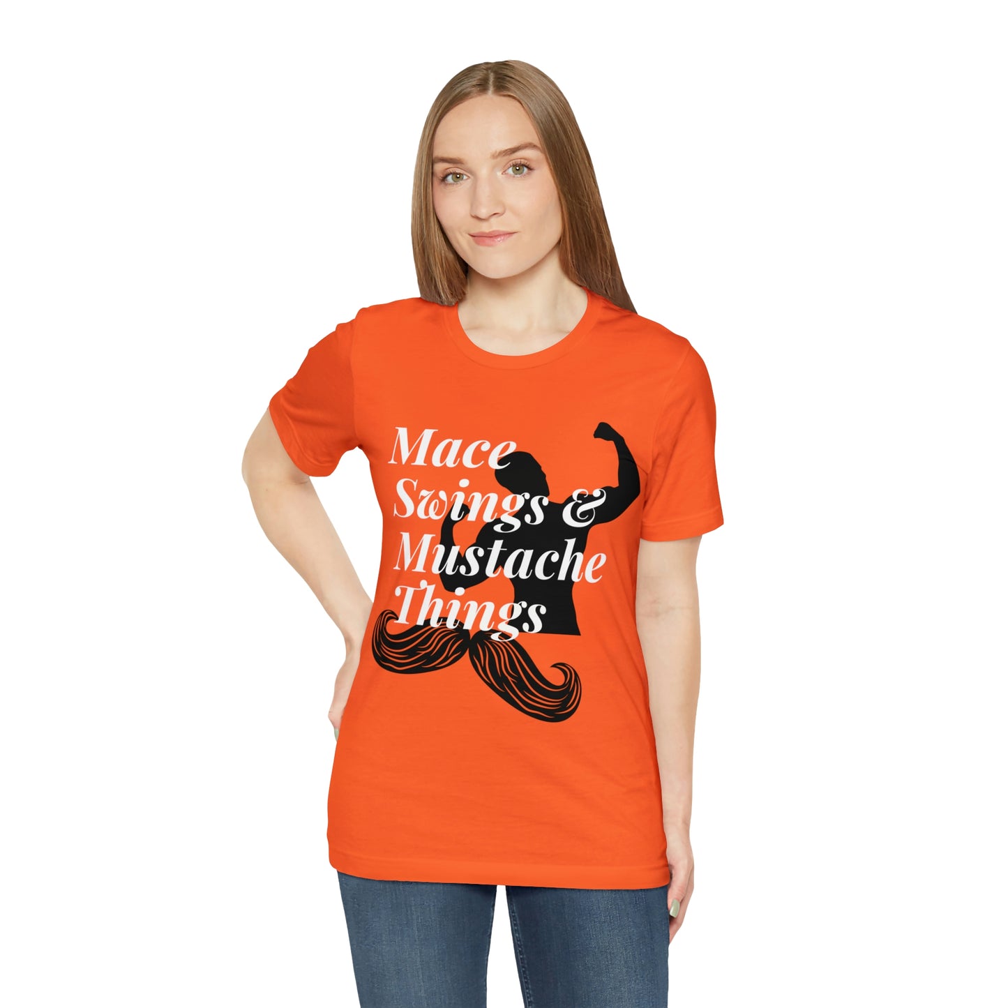 Unisex Maces & Mustaches Tee #1