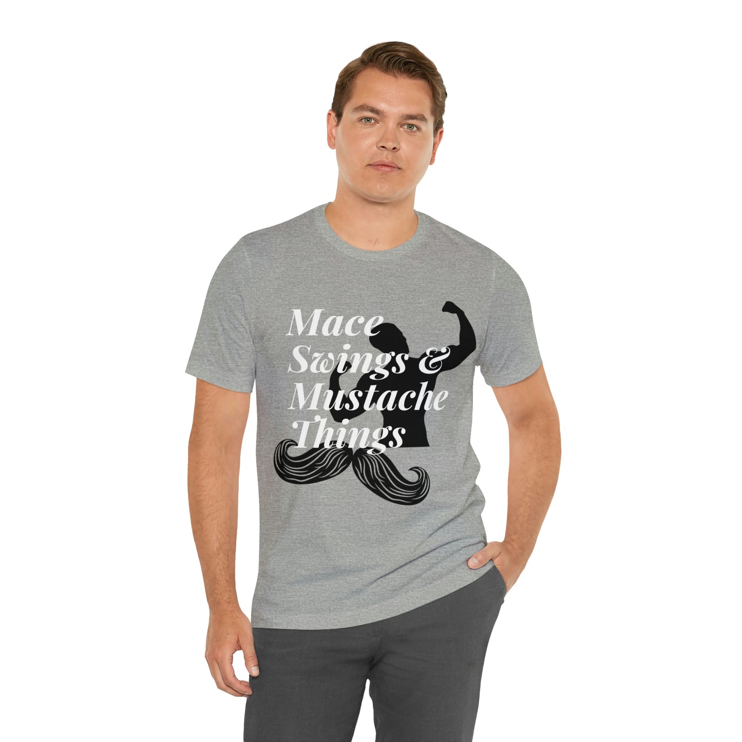 Unisex Maces & Mustaches Tee #1