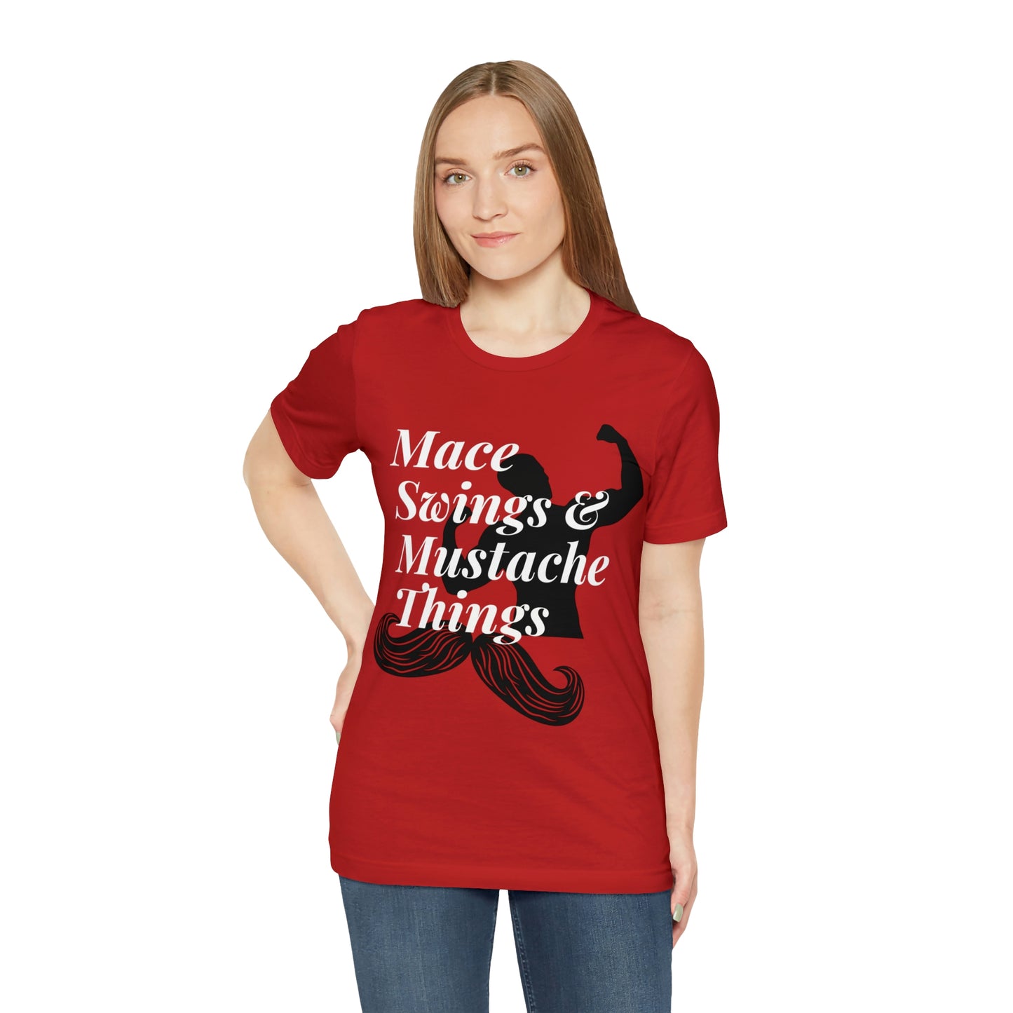 Unisex Maces & Mustaches Tee #1