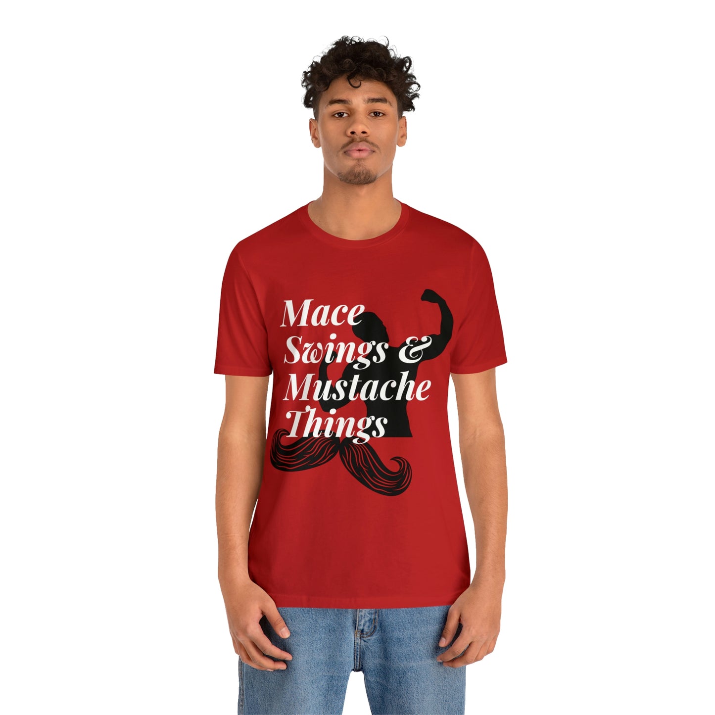 Unisex Maces & Mustaches Tee #1