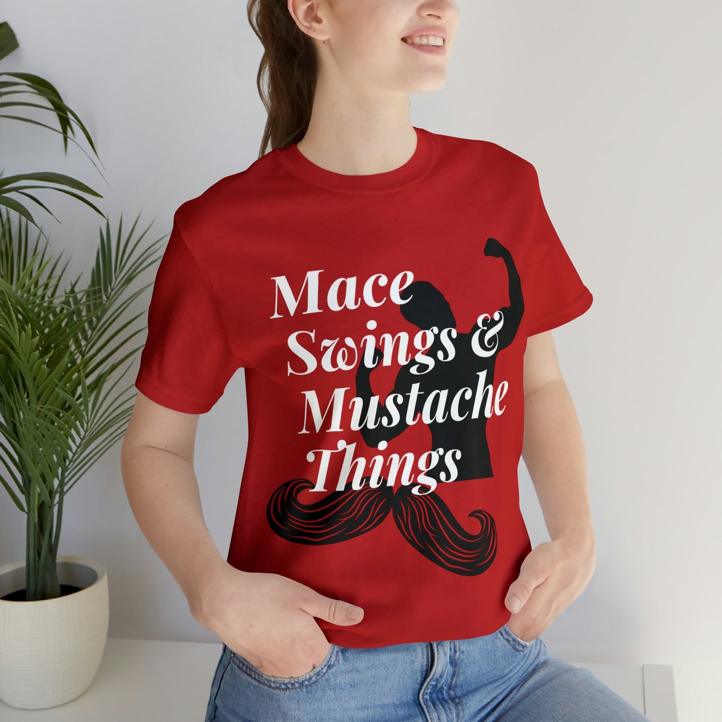 Unisex Maces & Mustaches Tee #1
