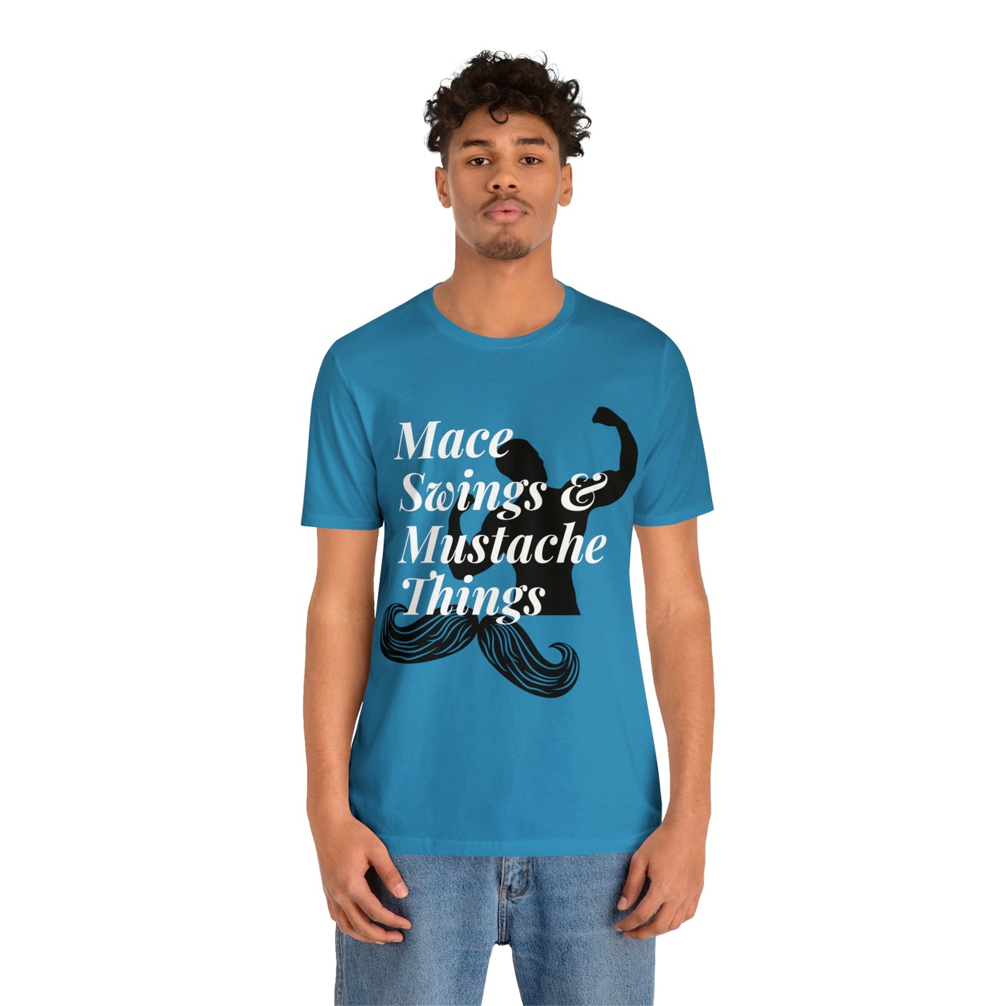 Unisex Maces & Mustaches Tee #1