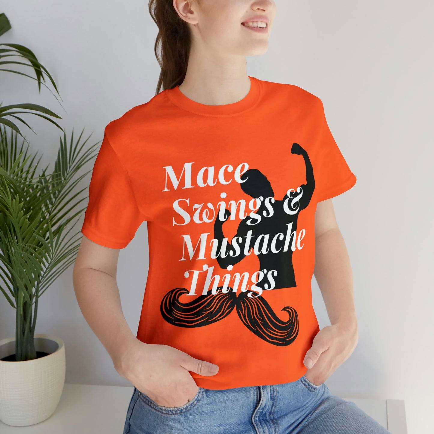 Unisex Maces & Mustaches Tee #1