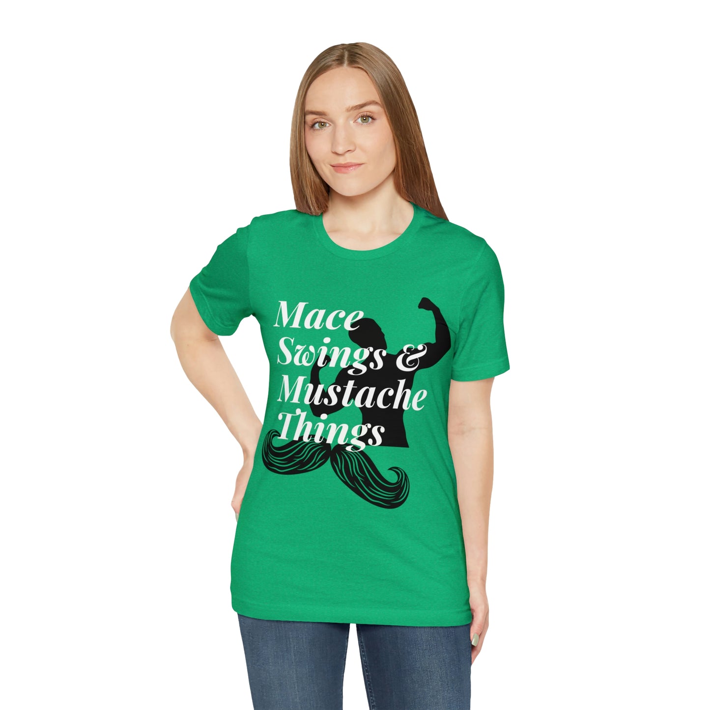 Unisex Maces & Mustaches Tee #1