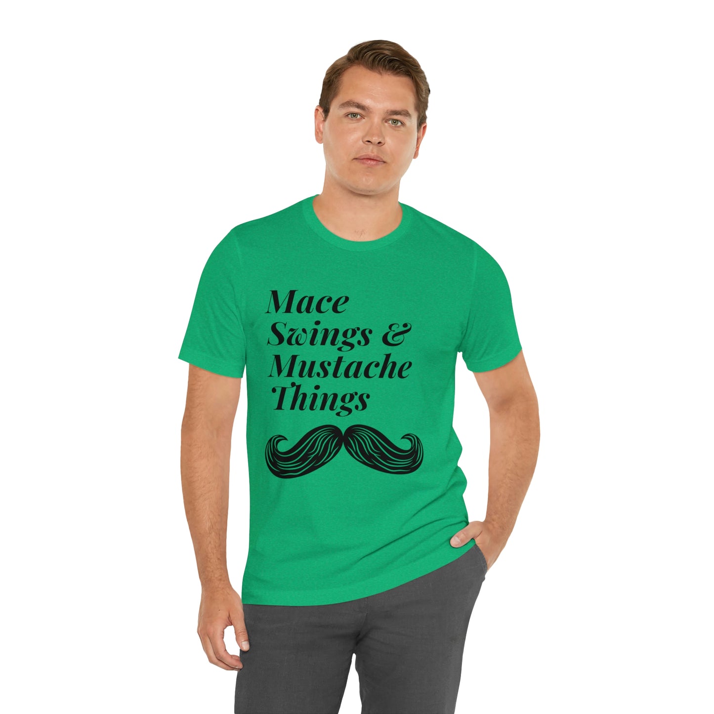 Unisex Maces & Mustaches Tee #2