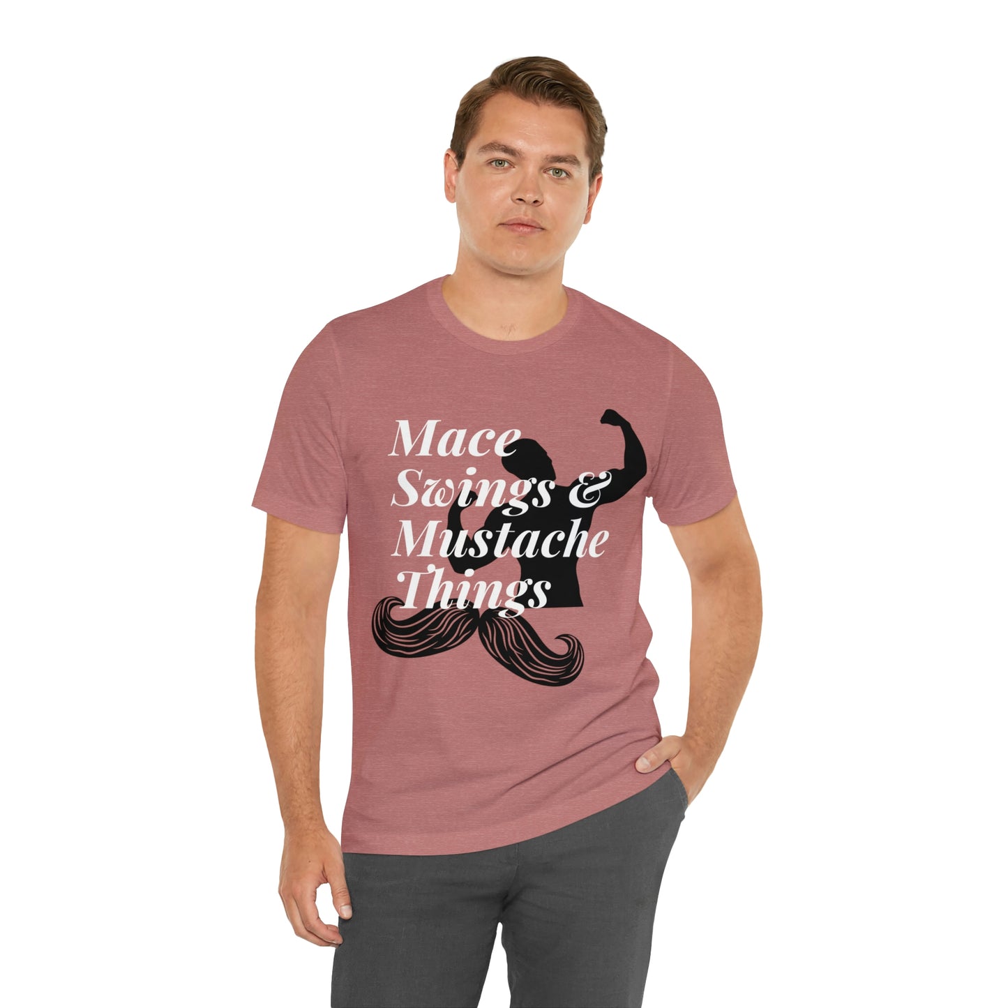 Unisex Maces & Mustaches Tee #1