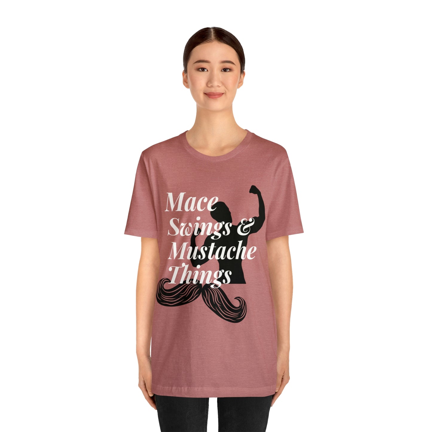 Unisex Maces & Mustaches Tee #1