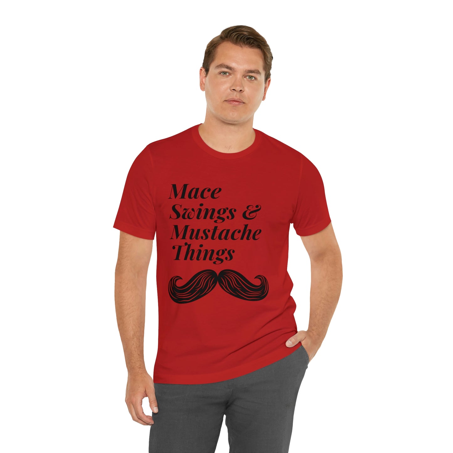 Unisex Maces & Mustaches Tee #2