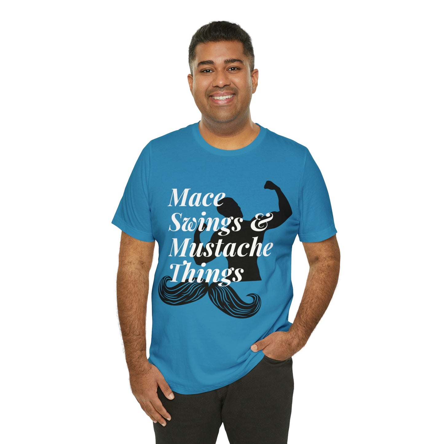 Unisex Maces & Mustaches Tee #1