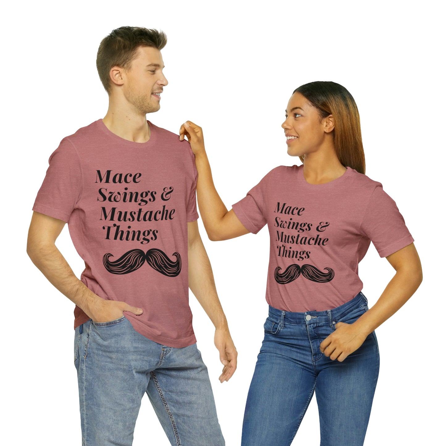 Unisex Maces & Mustaches Tee #2